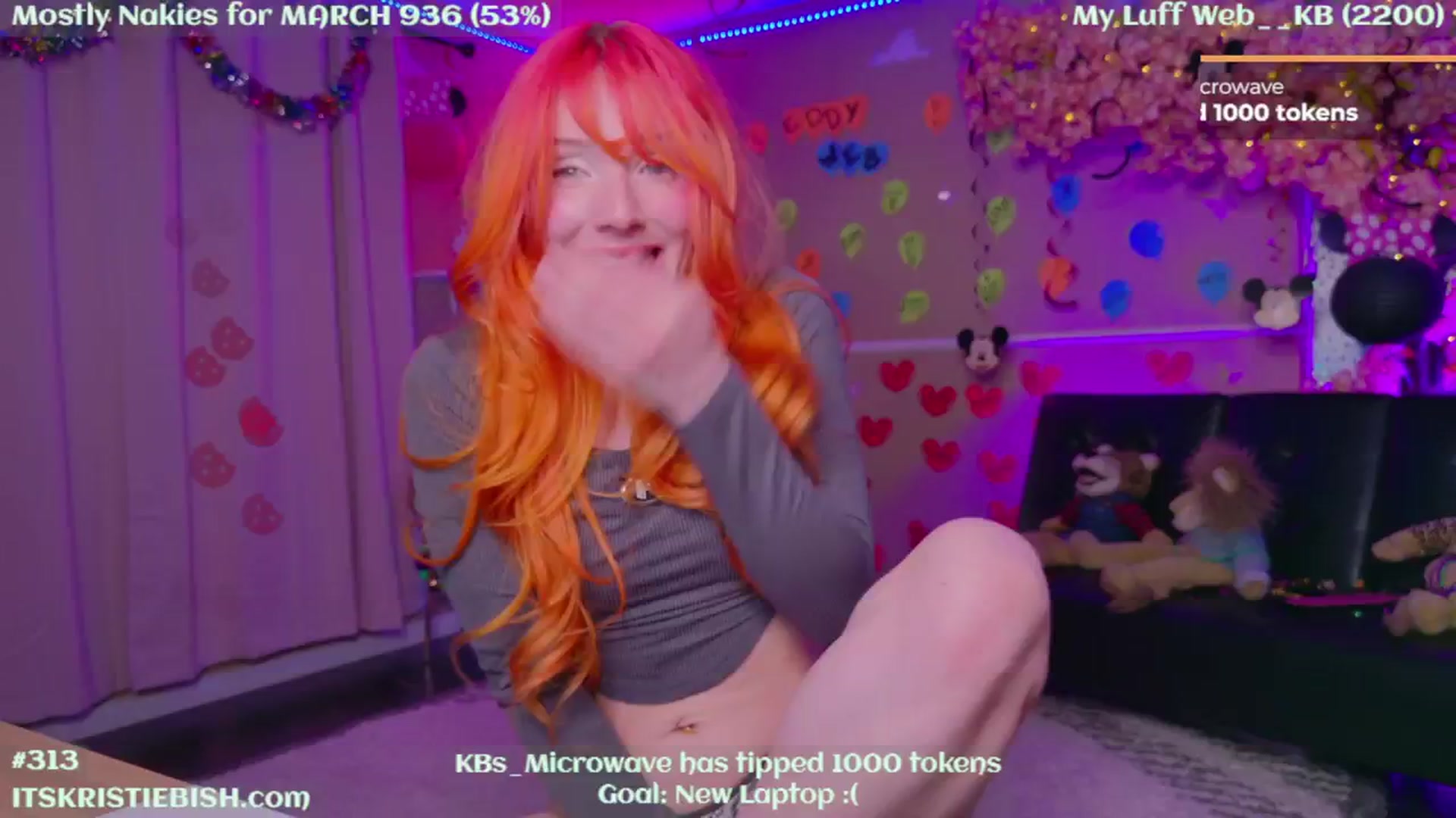 Gallery image thumbnail from KristieBish's myfreecams stream on, 03/01/2024, 08:14 image 13 of 20