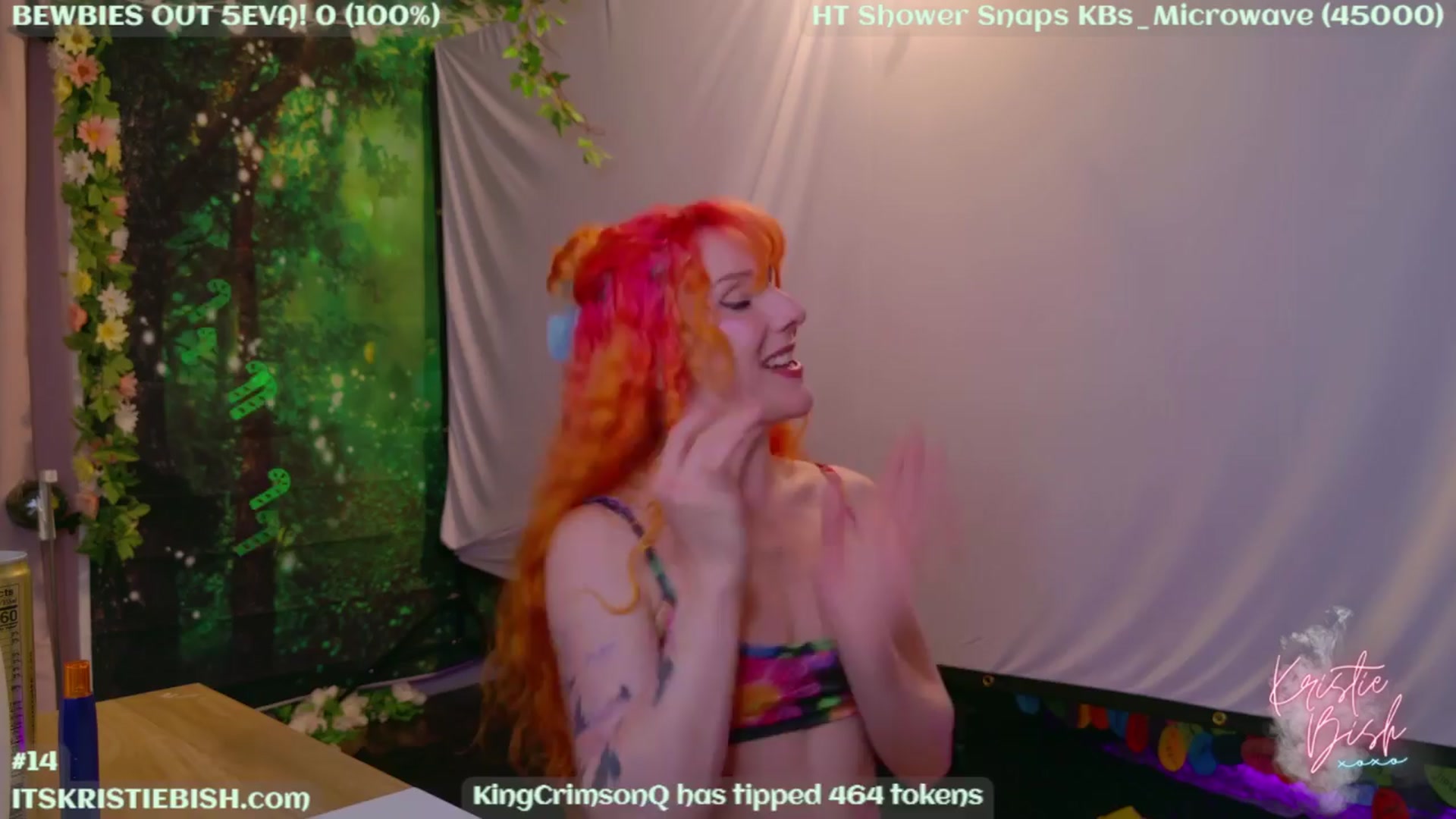 Gallery image thumbnail from KristieBish's myfreecams stream on, 04/05/2024, 05:04 image 4 of 20