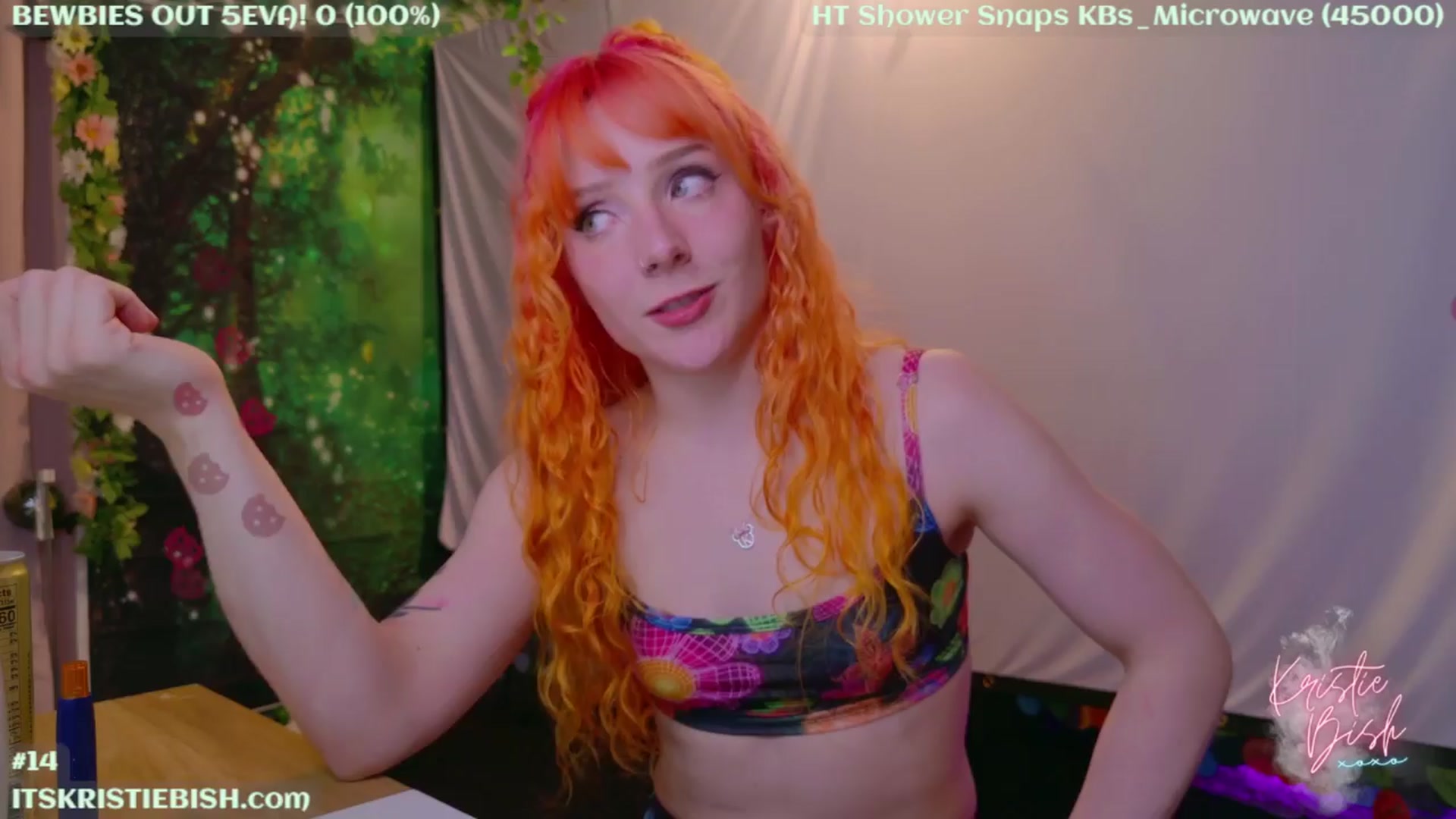 Gallery image thumbnail from KristieBish's myfreecams stream on, 04/05/2024, 05:04 image 6 of 20