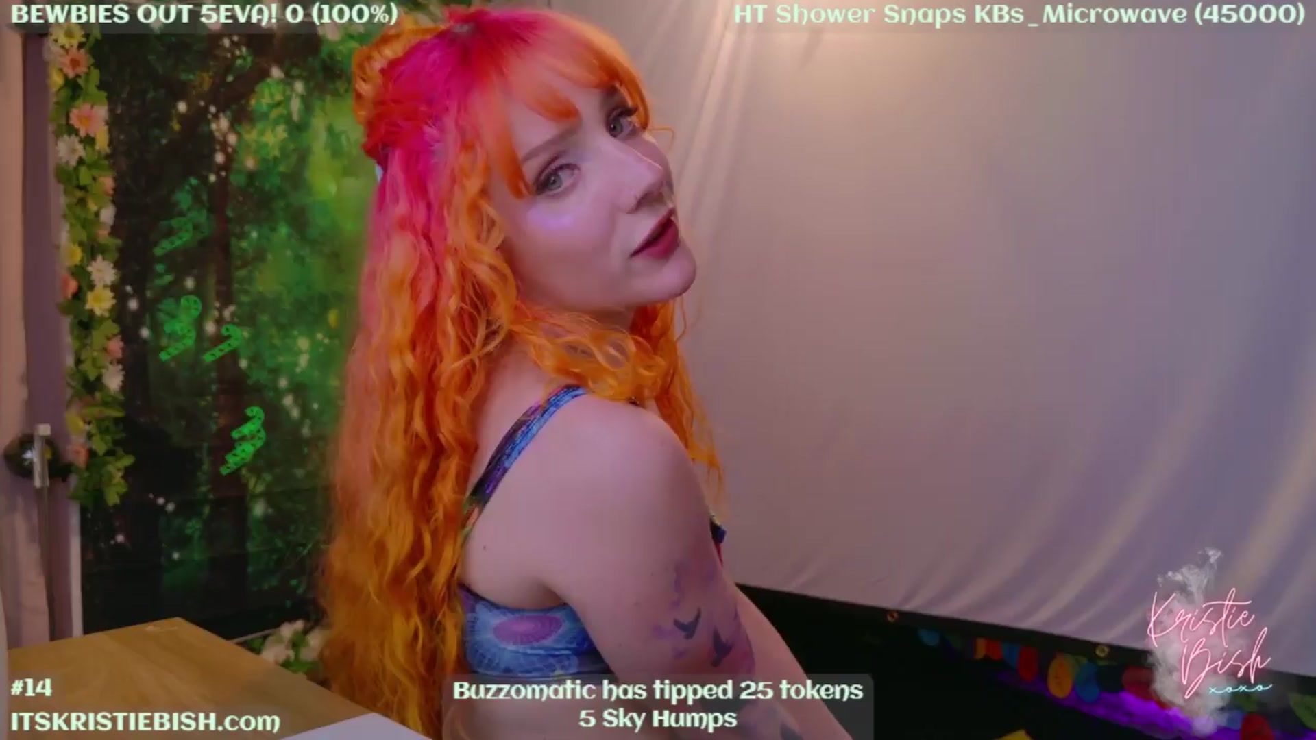 Gallery image thumbnail from KristieBish's myfreecams stream on, 04/05/2024, 05:04 image 8 of 20