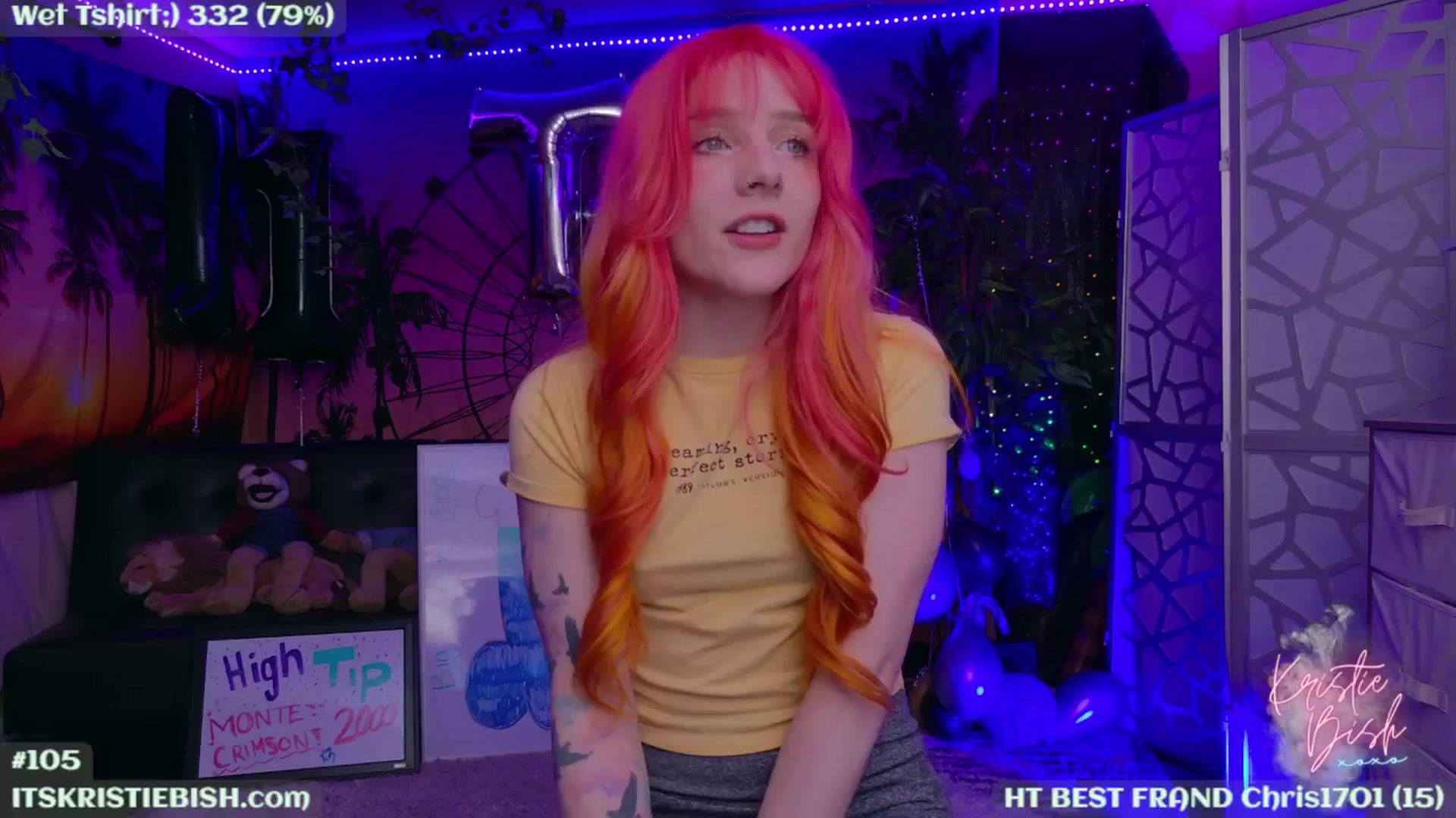 Gallery image thumbnail from KristieBish's myfreecams stream on, 04/29/2024, 04:32 image 7 of 20