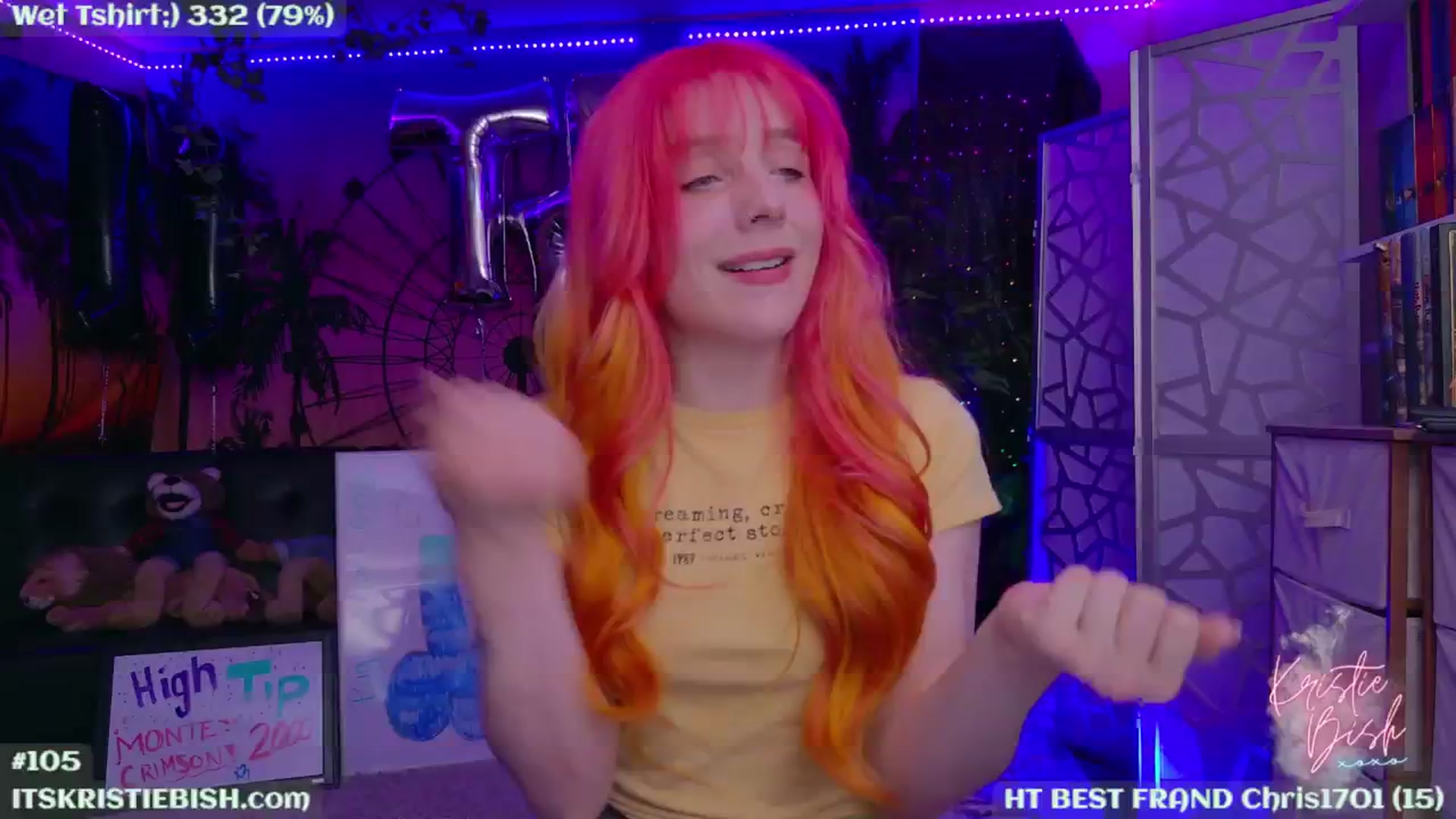 Gallery image thumbnail from KristieBish's myfreecams stream on, 04/29/2024, 04:32 image 4 of 20