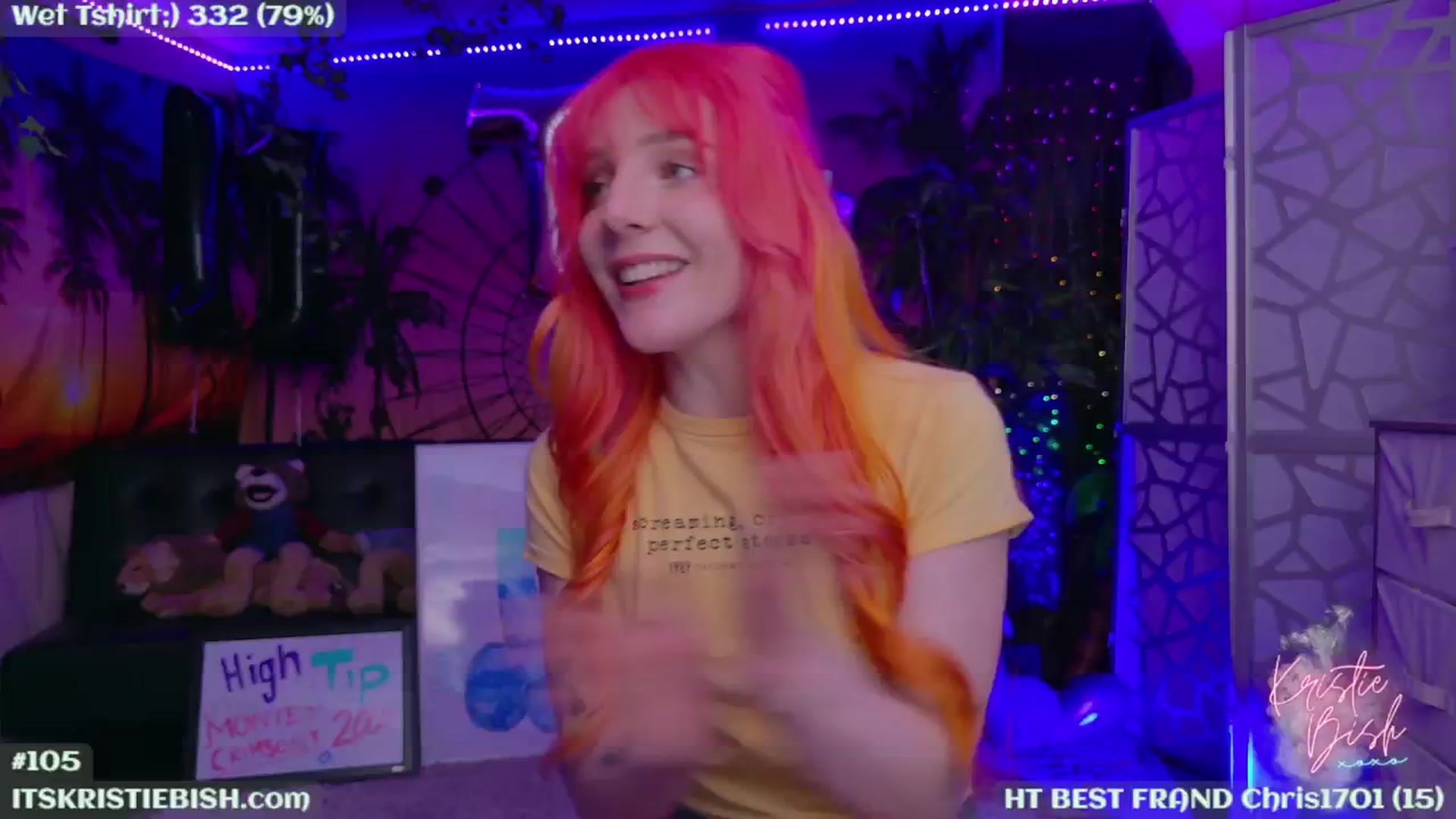 Gallery image thumbnail from KristieBish's myfreecams stream on, 04/29/2024, 04:32 image 12 of 20
