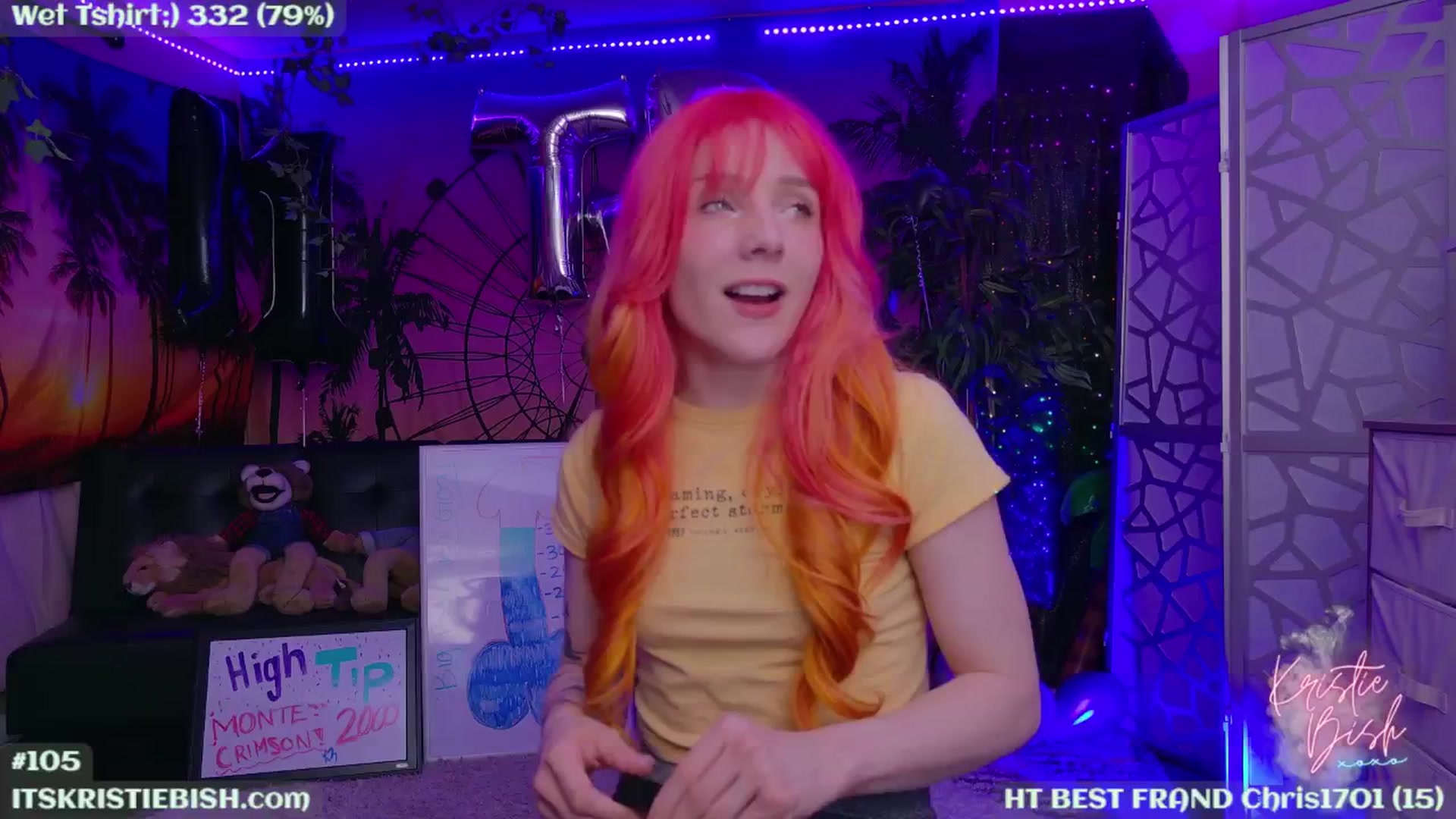 Gallery image thumbnail from KristieBish's myfreecams stream on, 04/29/2024, 04:32 image 10 of 20