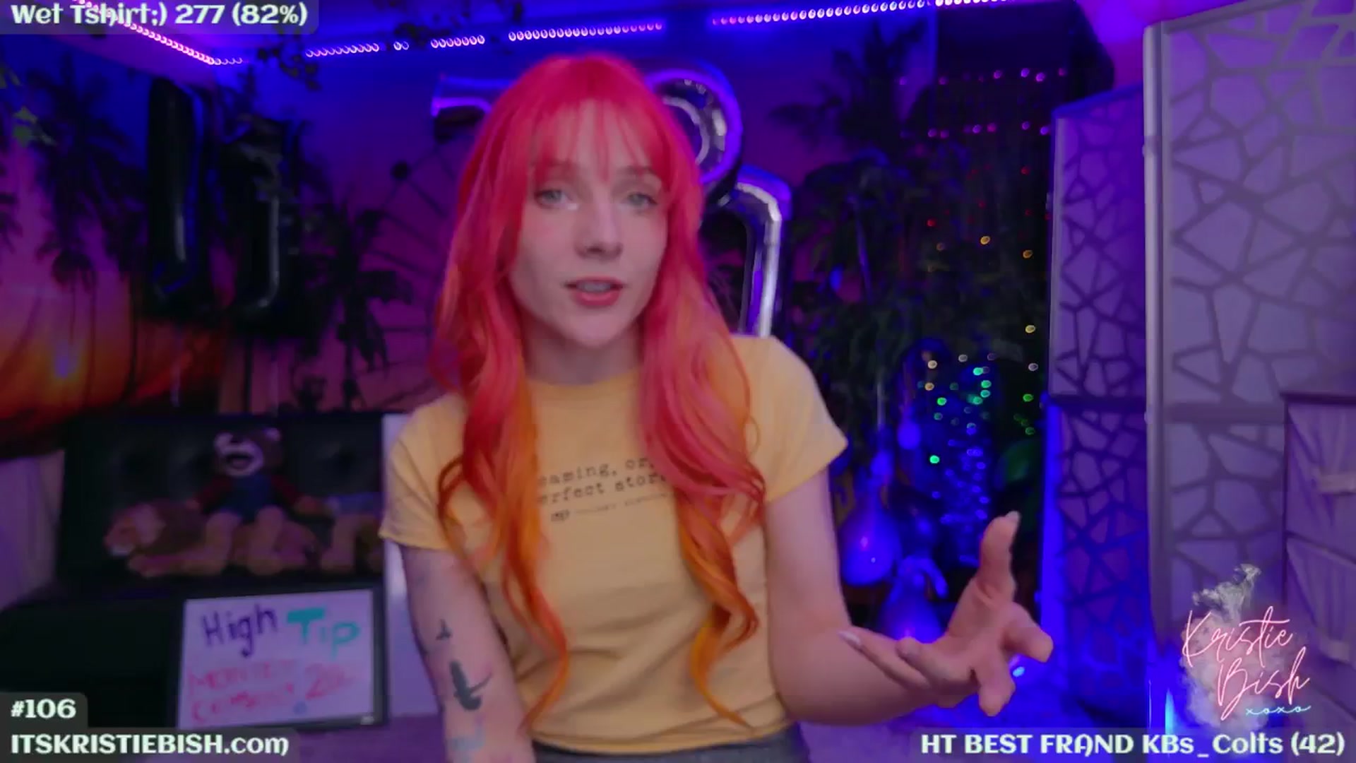 Gallery image thumbnail from KristieBish's myfreecams stream on, 04/29/2024, 04:32 image 16 of 20