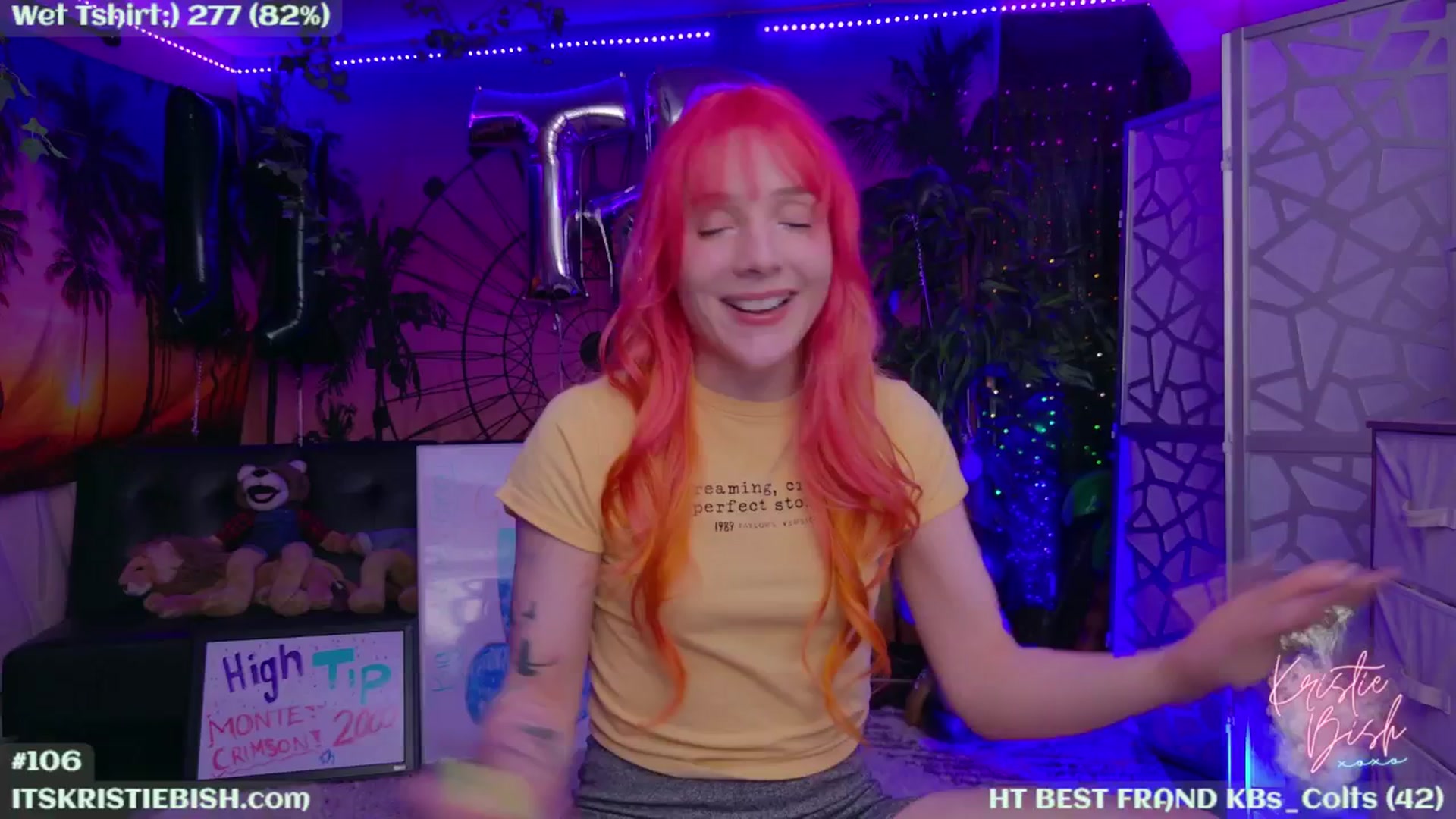 Gallery image thumbnail from KristieBish's myfreecams stream on, 04/29/2024, 04:32 image 15 of 20