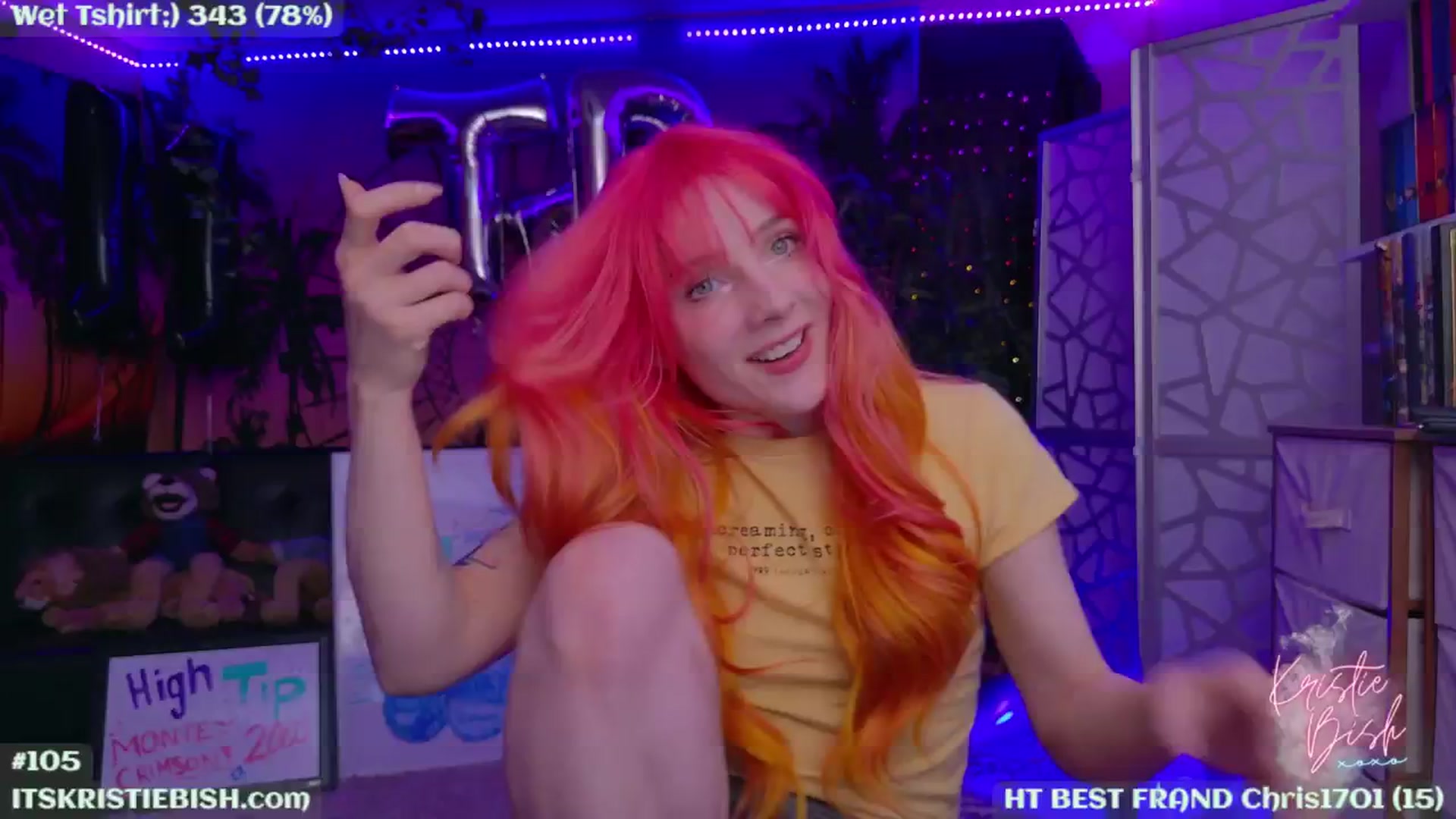 Gallery image thumbnail from KristieBish's myfreecams stream on, 04/29/2024, 04:32 image 3 of 20