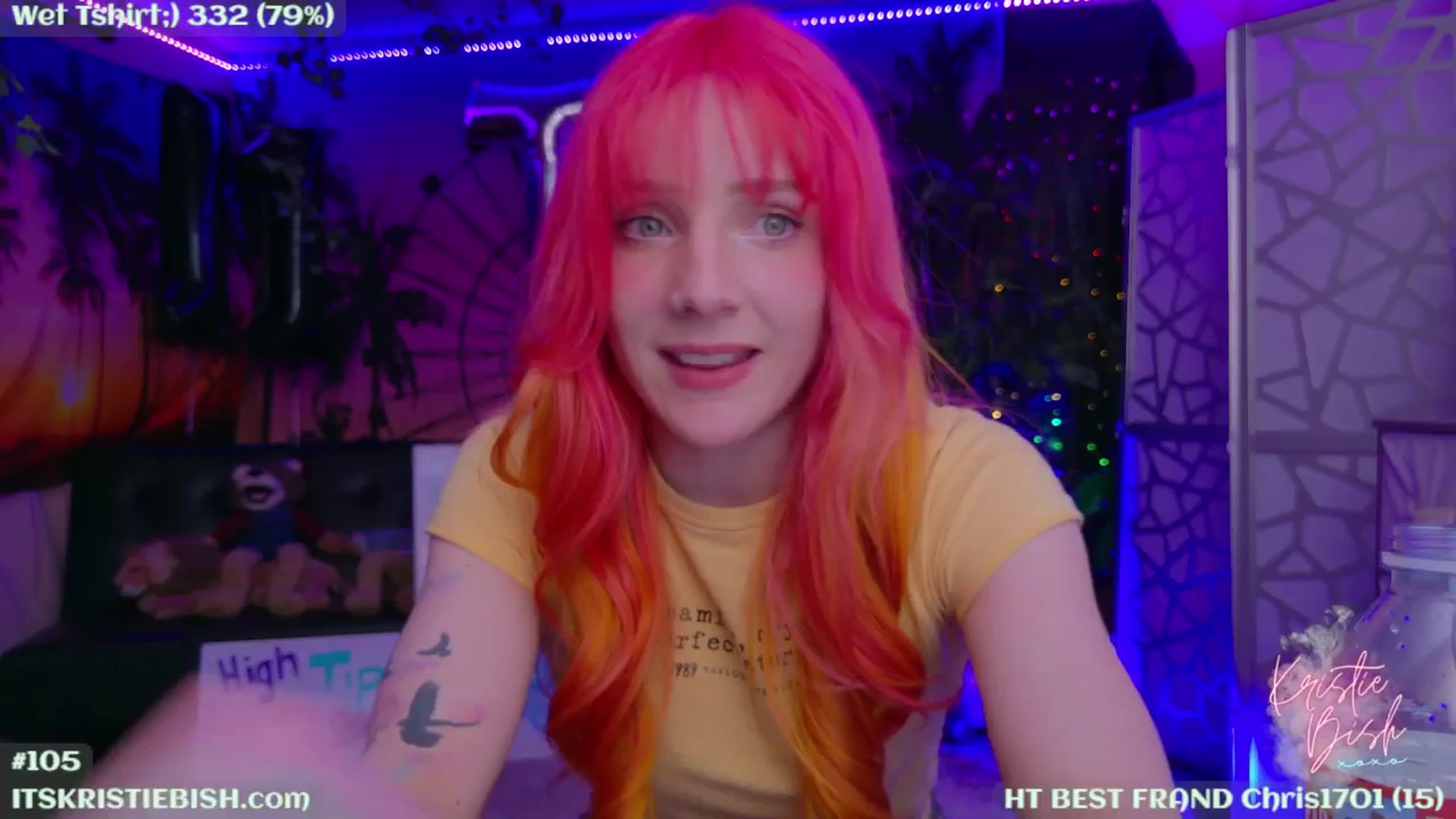 Gallery image thumbnail from KristieBish's myfreecams stream on, 04/29/2024, 04:32 image 9 of 20