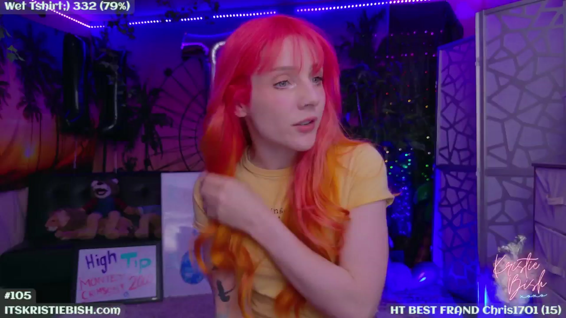 Gallery image thumbnail from KristieBish's myfreecams stream on, 04/29/2024, 04:32 image 6 of 20