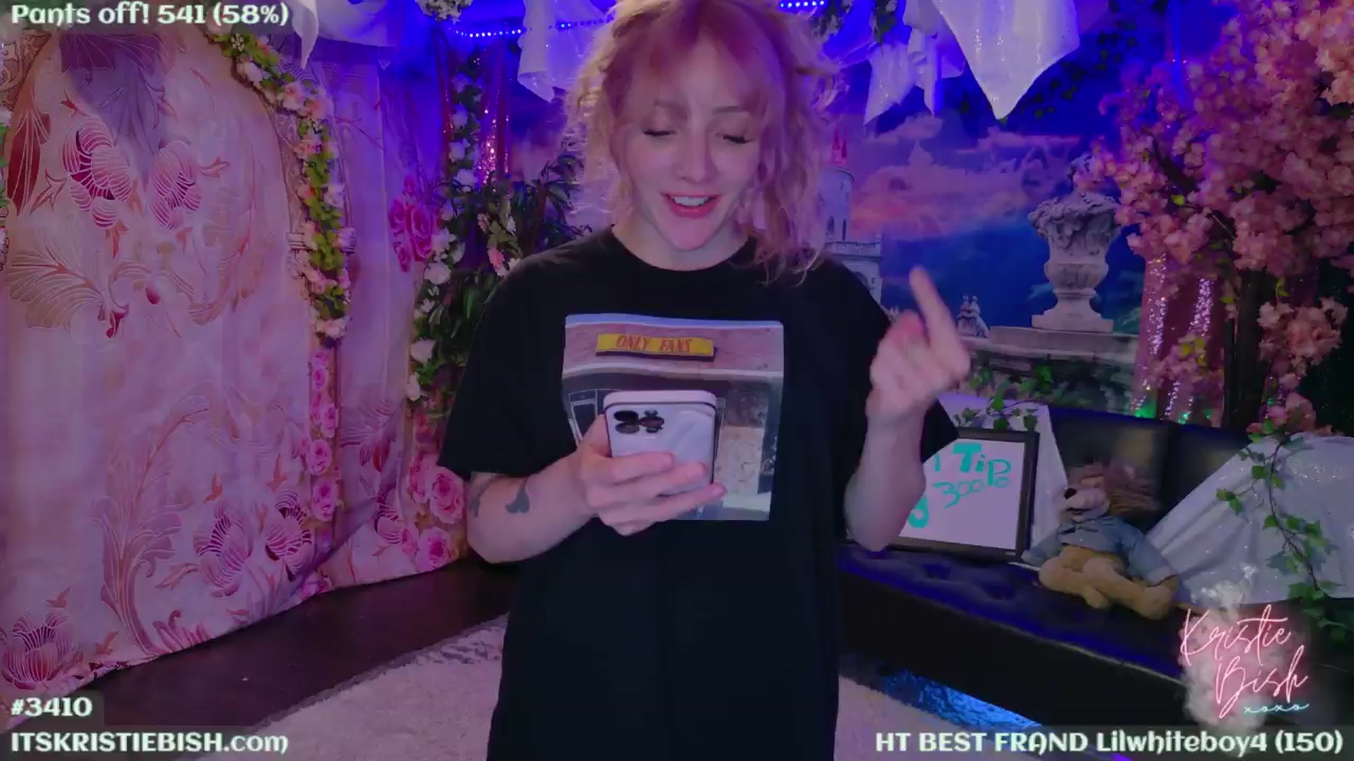 Gallery image thumbnail from KristieBish's myfreecams stream on, 06/24/2024, 06:07 image 6 of 20