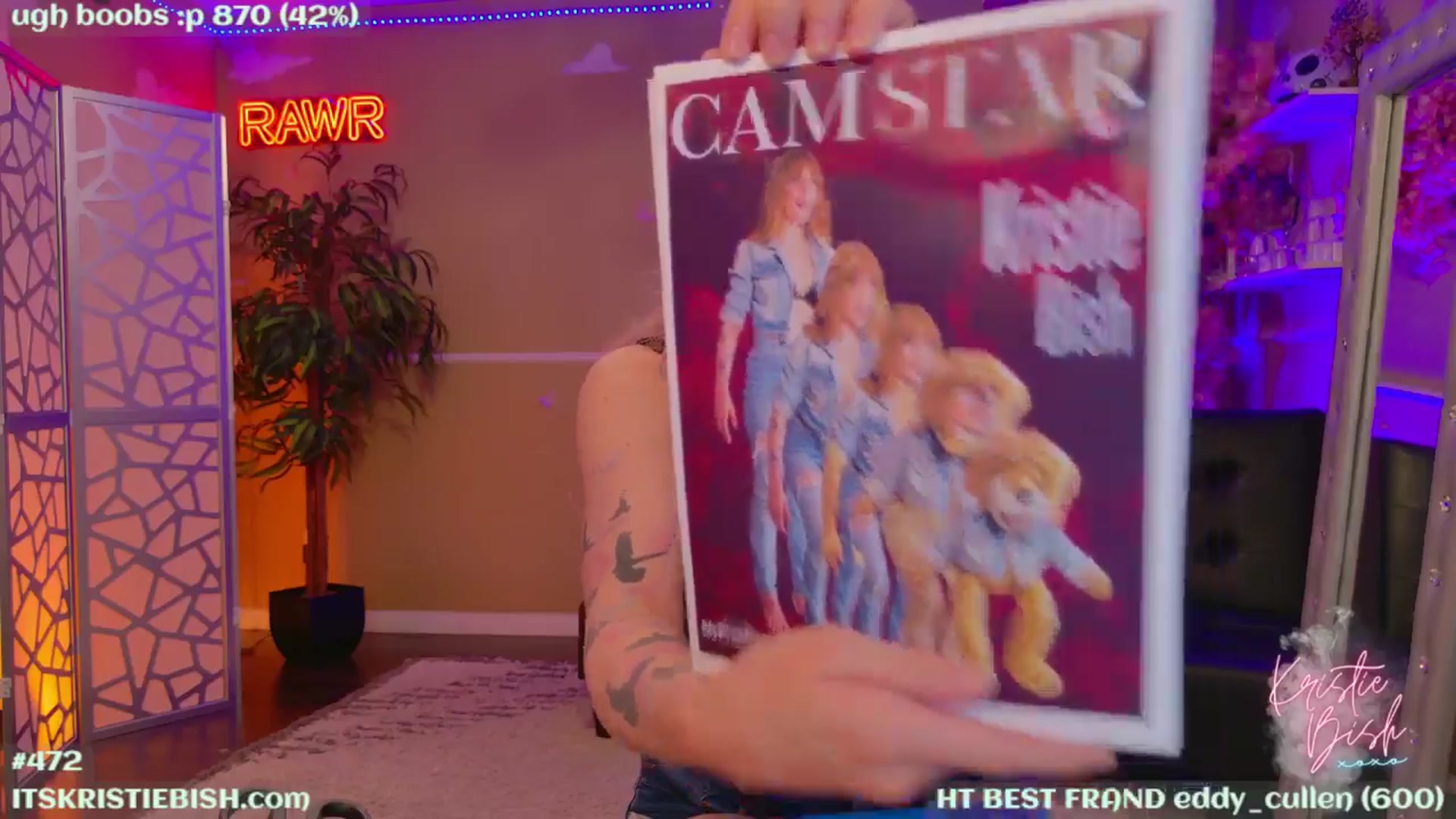 Gallery image thumbnail from KristieBish's myfreecams stream on, 07/17/2024, 06:21 image 18 of 20
