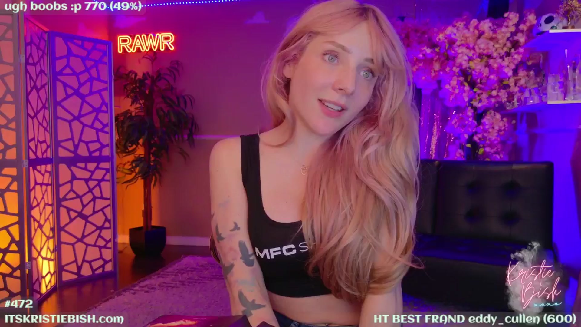 Gallery image thumbnail from KristieBish's myfreecams stream on, 07/17/2024, 06:36 image 11 of 20