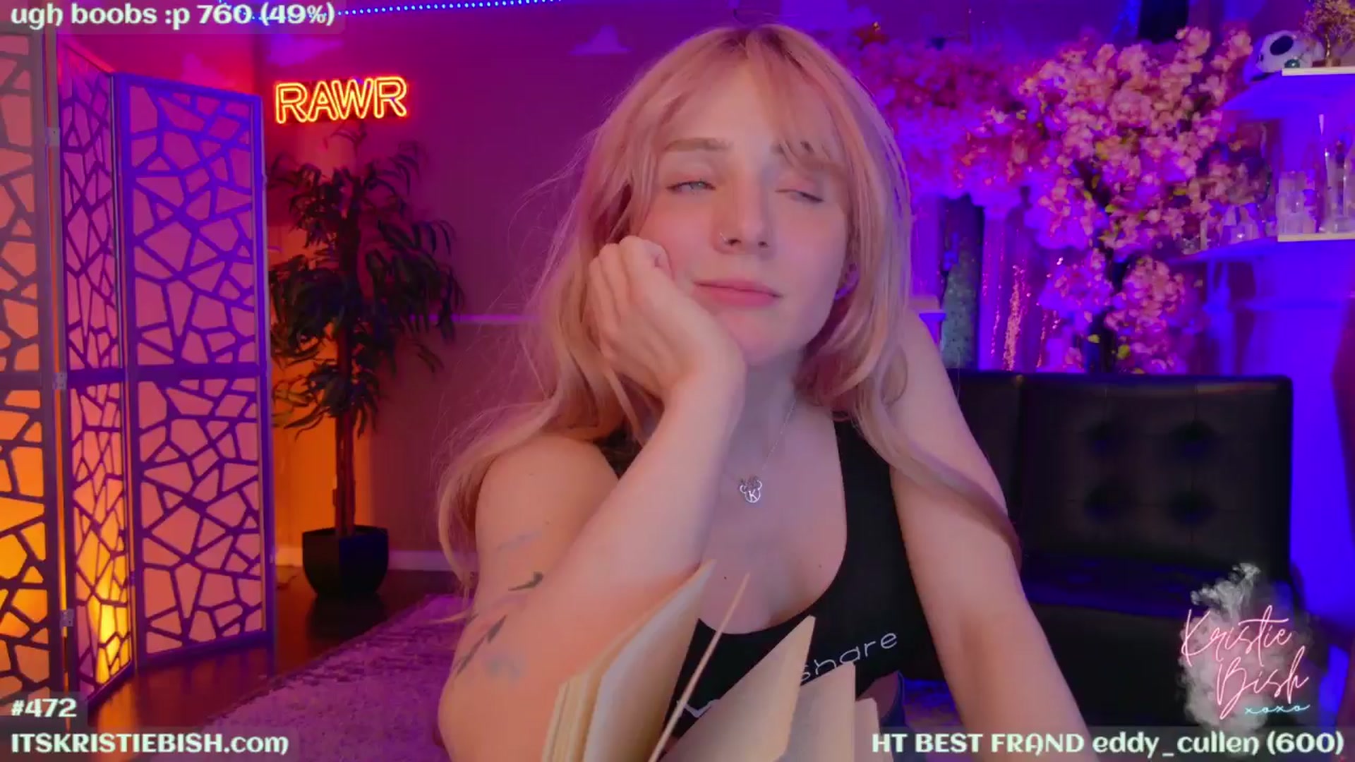 Gallery image thumbnail from KristieBish's myfreecams stream on, 07/17/2024, 06:36 image 16 of 20