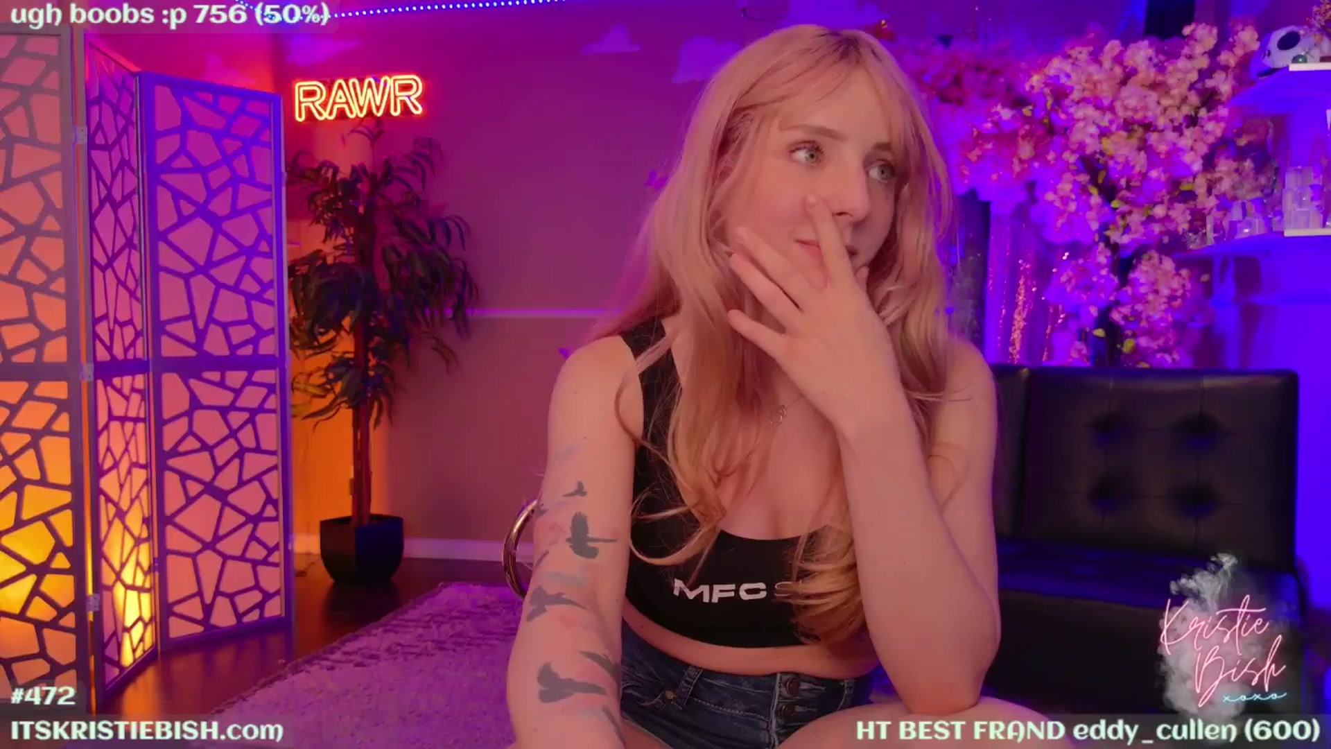 Gallery image thumbnail from KristieBish's myfreecams stream on, 07/17/2024, 07:19 image 5 of 20