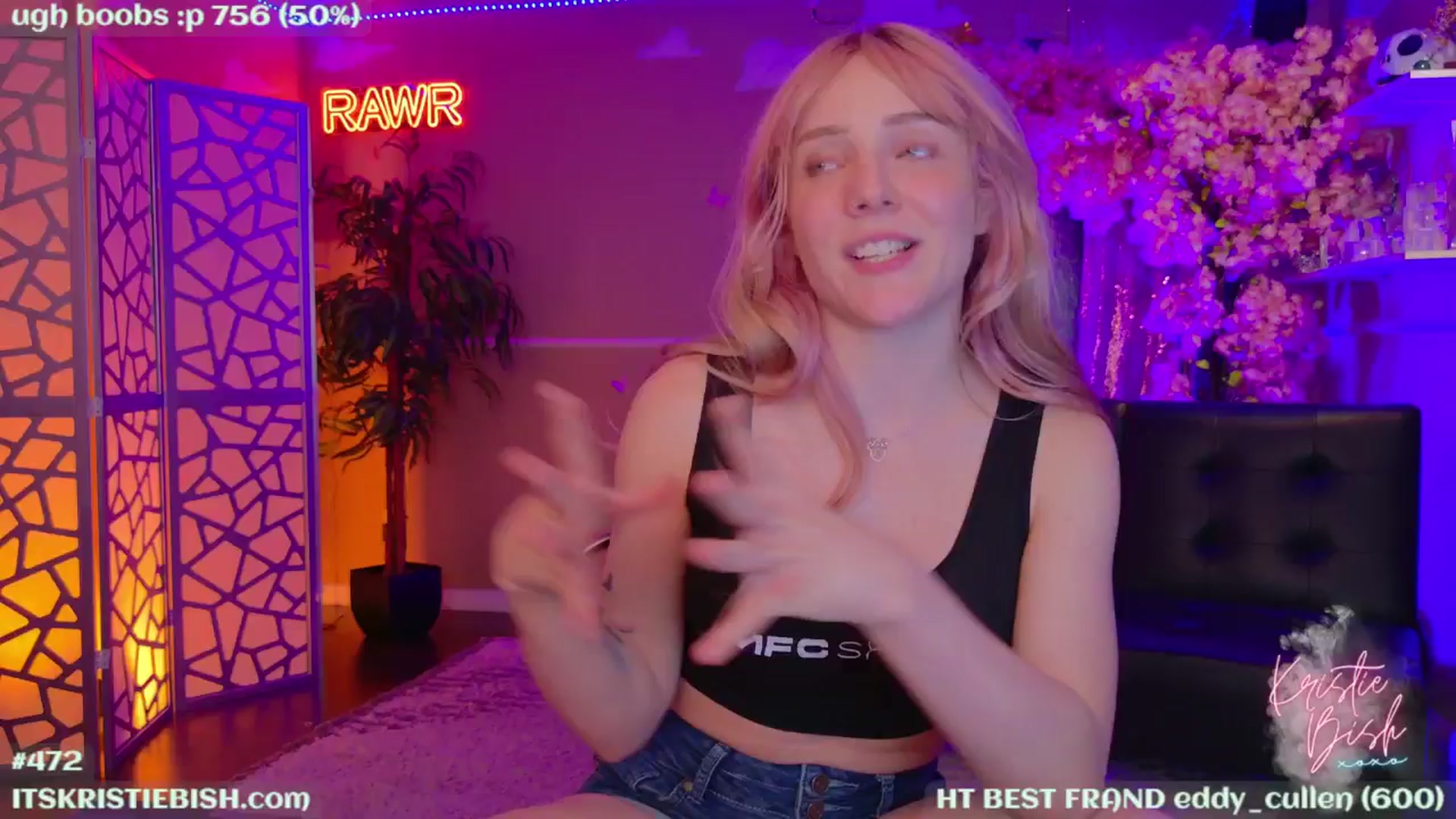 Gallery image thumbnail from KristieBish's myfreecams stream on, 07/17/2024, 07:19 image 7 of 20