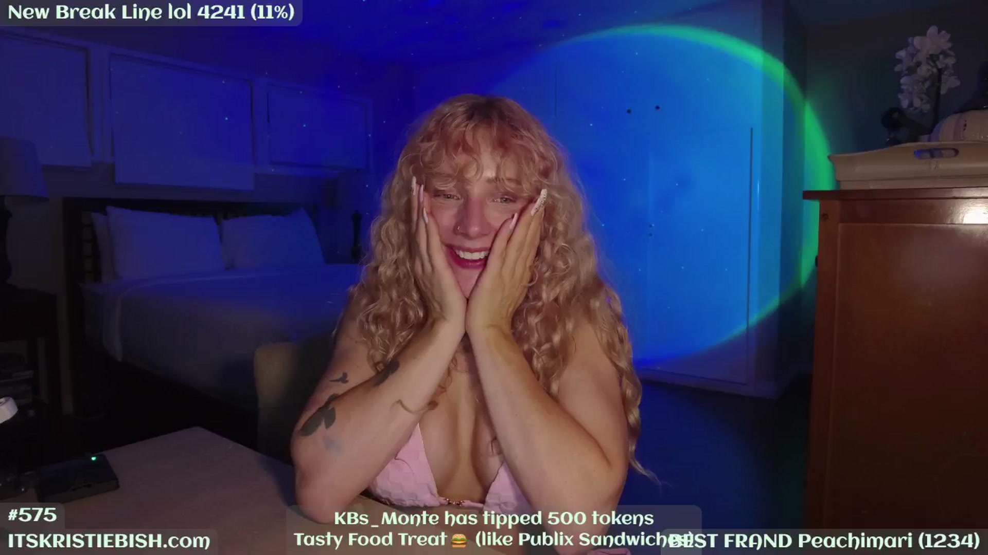 Gallery image thumbnail from KristieBish's myfreecams stream on, 07/25/2024, 04:42 image 20 of 20