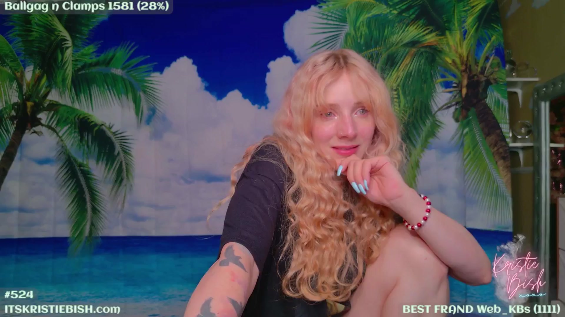 Gallery image thumbnail from KristieBish's myfreecams stream on, 08/02/2024, 05:34 image 20 of 20