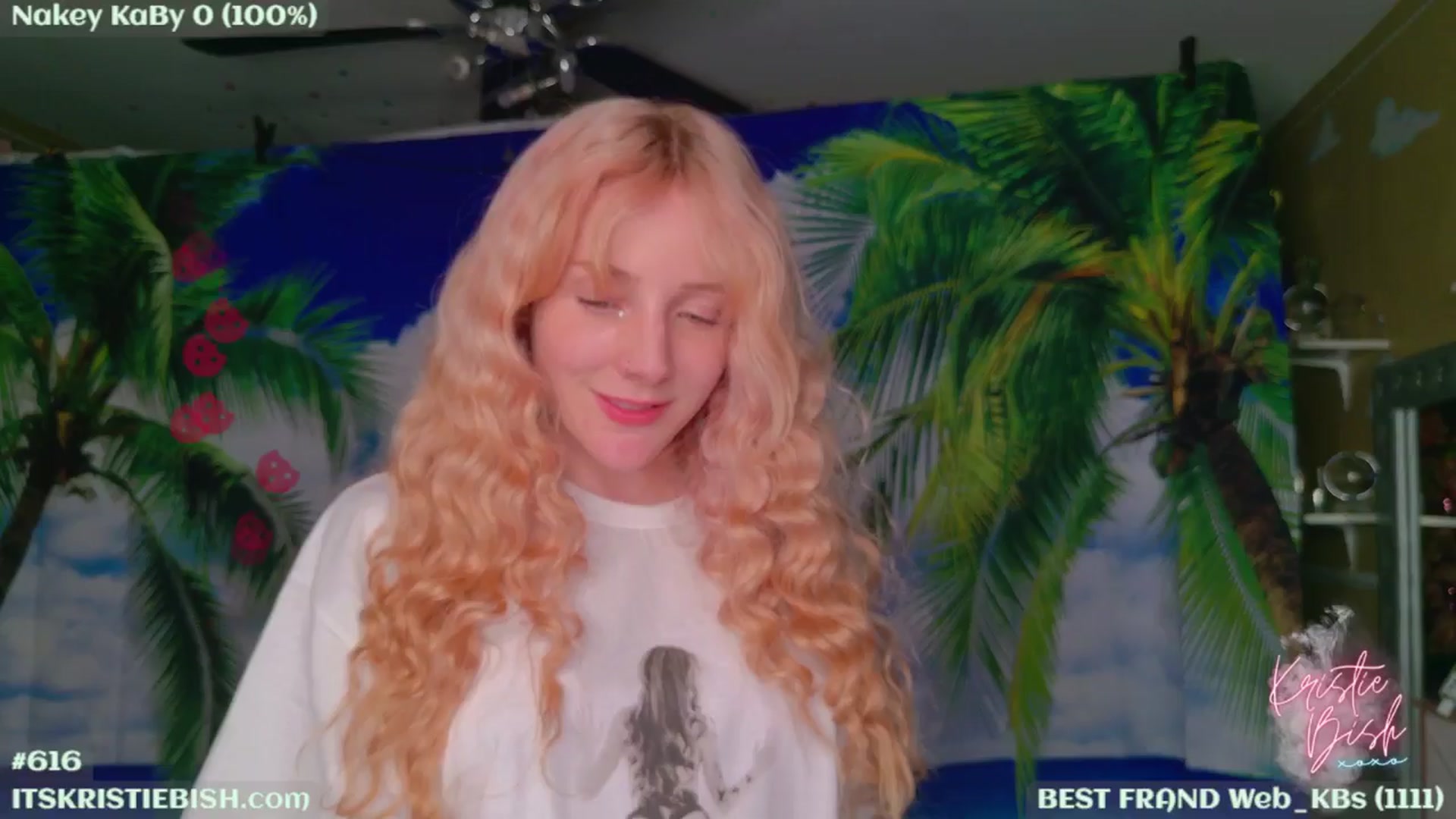 Gallery image thumbnail from KristieBish's myfreecams stream on, 08/02/2024, 05:34 image 8 of 20
