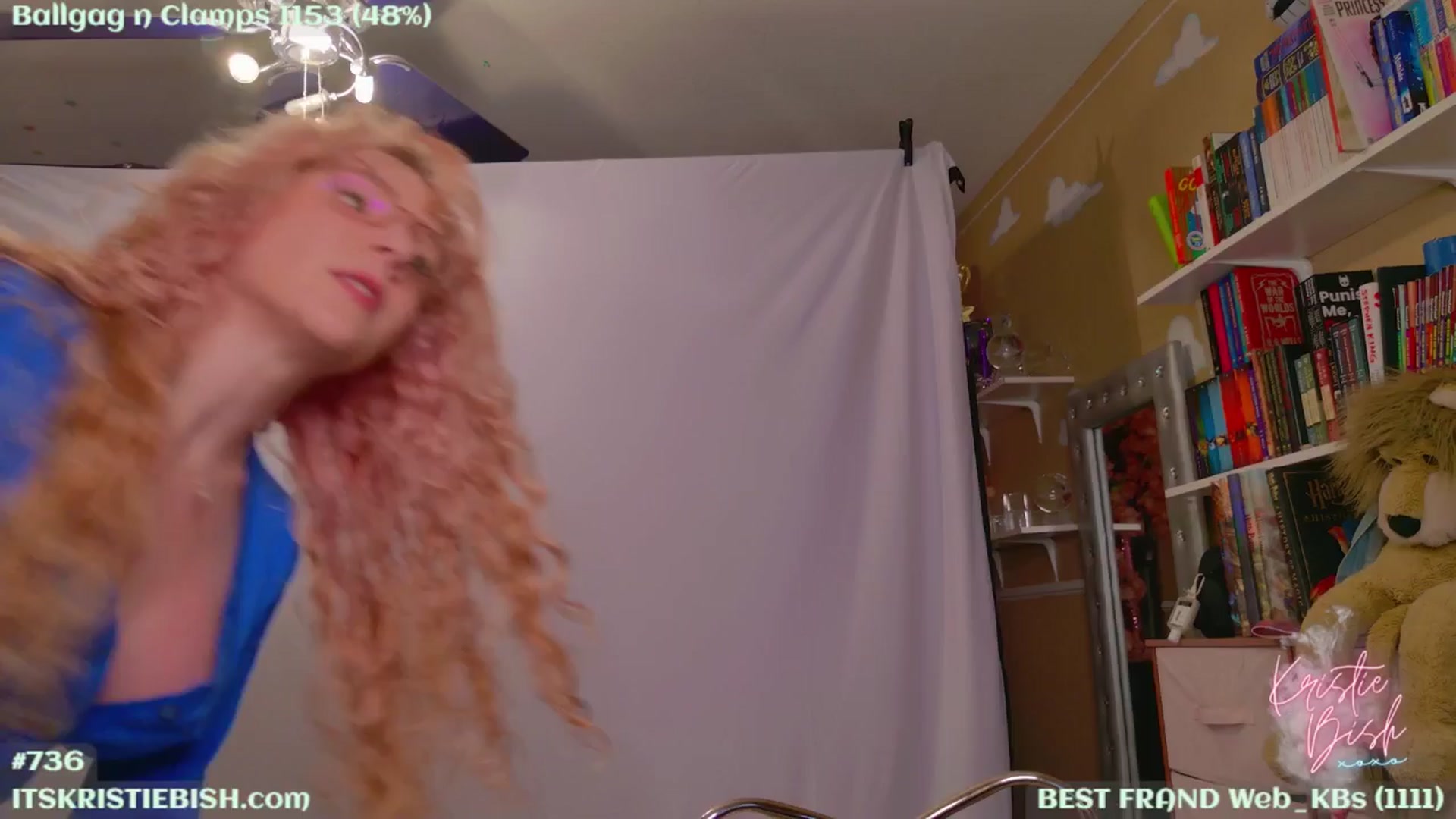 Gallery image thumbnail from KristieBish's myfreecams stream on, 08/03/2024, 03:47 image 16 of 20