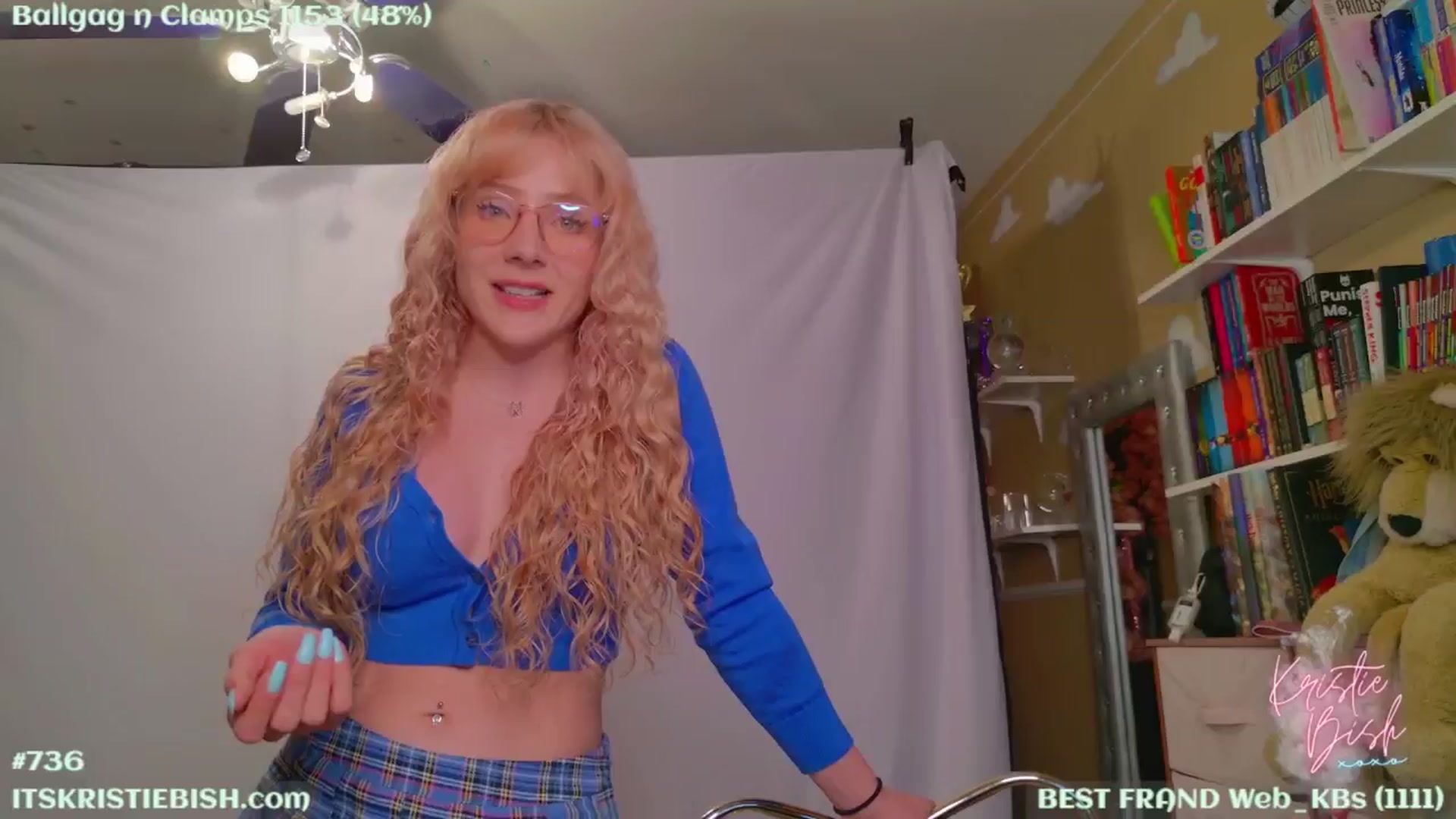 Gallery image thumbnail from KristieBish's myfreecams stream on, 08/03/2024, 03:47 image 17 of 20