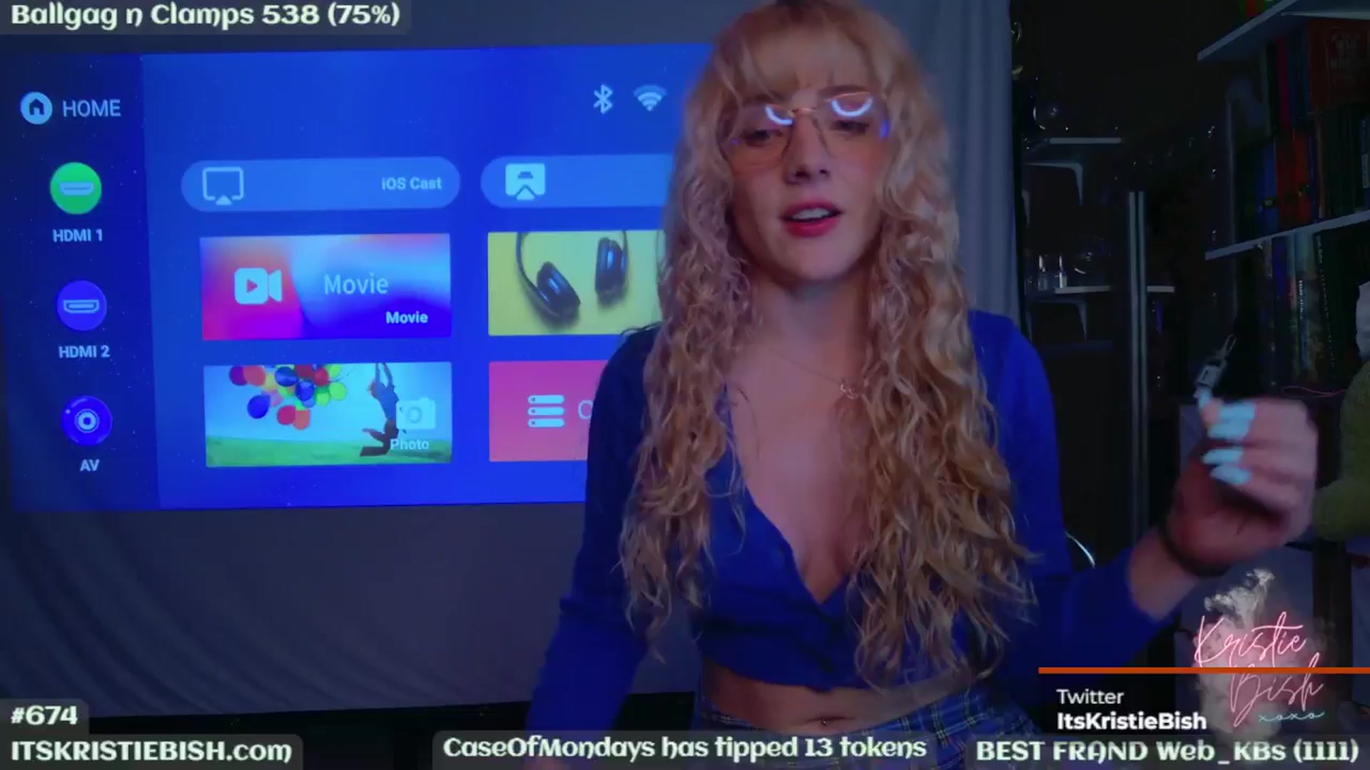 Gallery image thumbnail from KristieBish's myfreecams stream on, 08/03/2024, 07:39 image 1 of 20