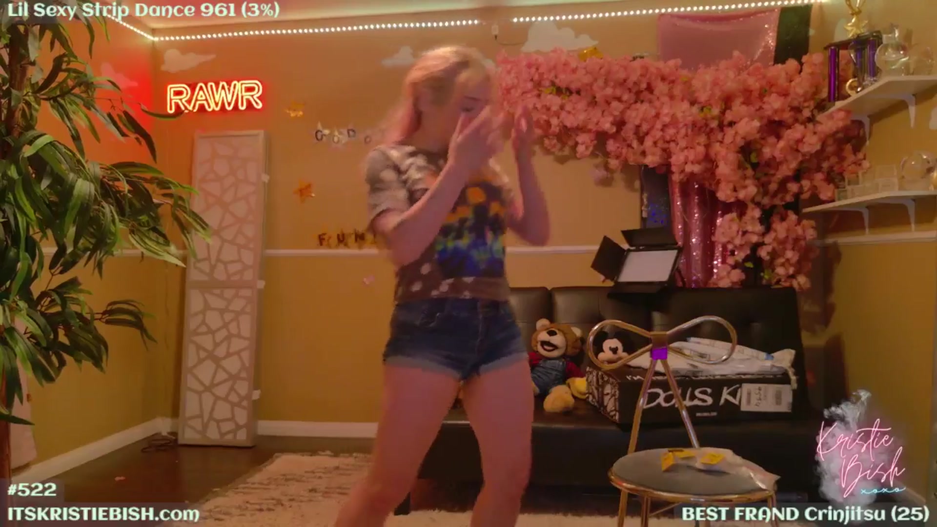 Gallery image thumbnail from KristieBish's myfreecams stream on, 08/09/2024, 07:05 image 2 of 20