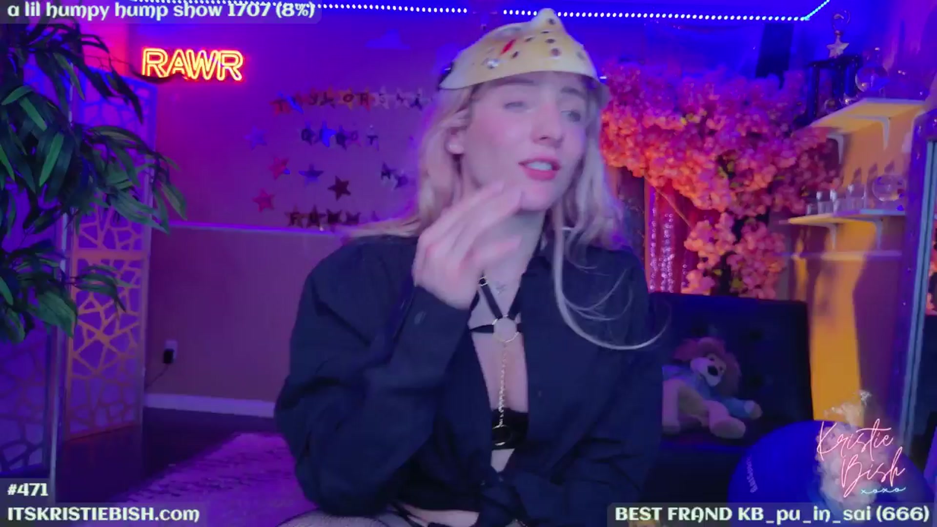 Gallery image thumbnail from KristieBish's myfreecams stream on, 08/09/2024, 08:16 image 4 of 20
