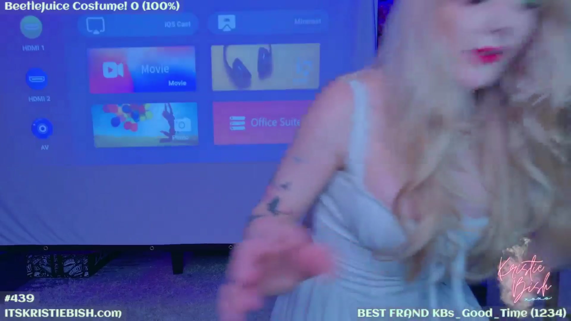 Gallery image thumbnail from KristieBish's myfreecams stream on, 08/10/2024, 04:11 image 19 of 20
