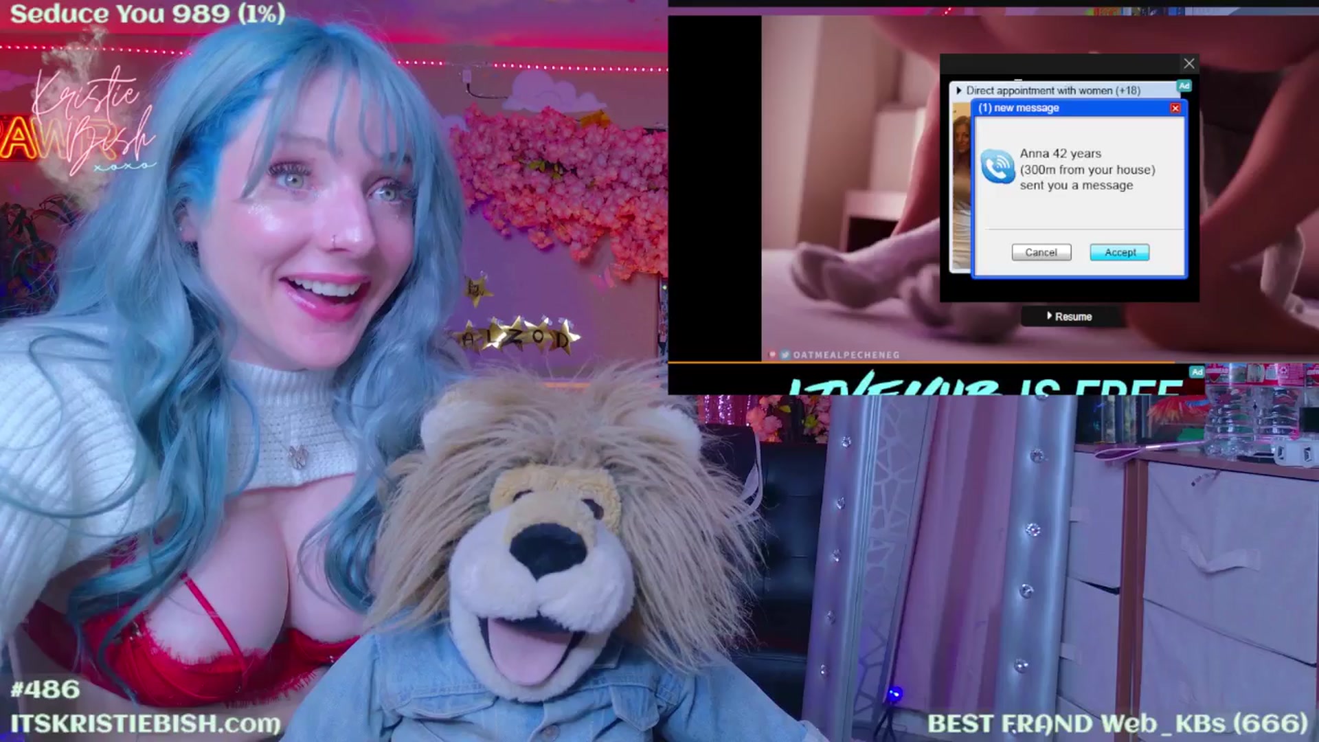Gallery image thumbnail from KristieBish's myfreecams stream on, 08/15/2024, 04:32 image 6 of 20
