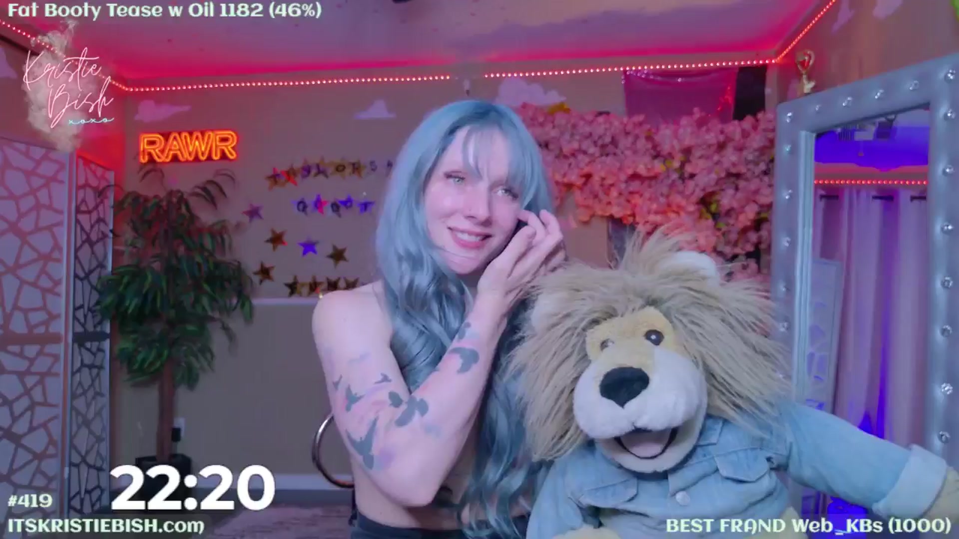 Gallery image thumbnail from KristieBish's myfreecams stream on, 08/16/2024, 04:44 image 18 of 20