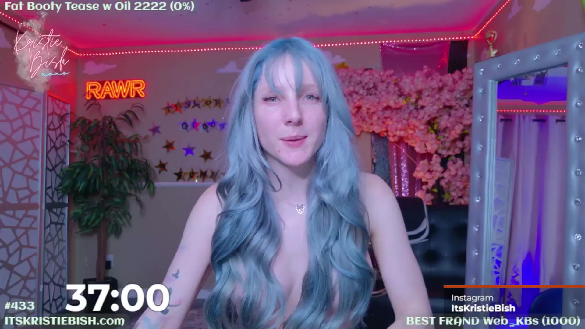 Gallery image thumbnail from KristieBish's myfreecams stream on, 08/16/2024, 04:44 image 8 of 20