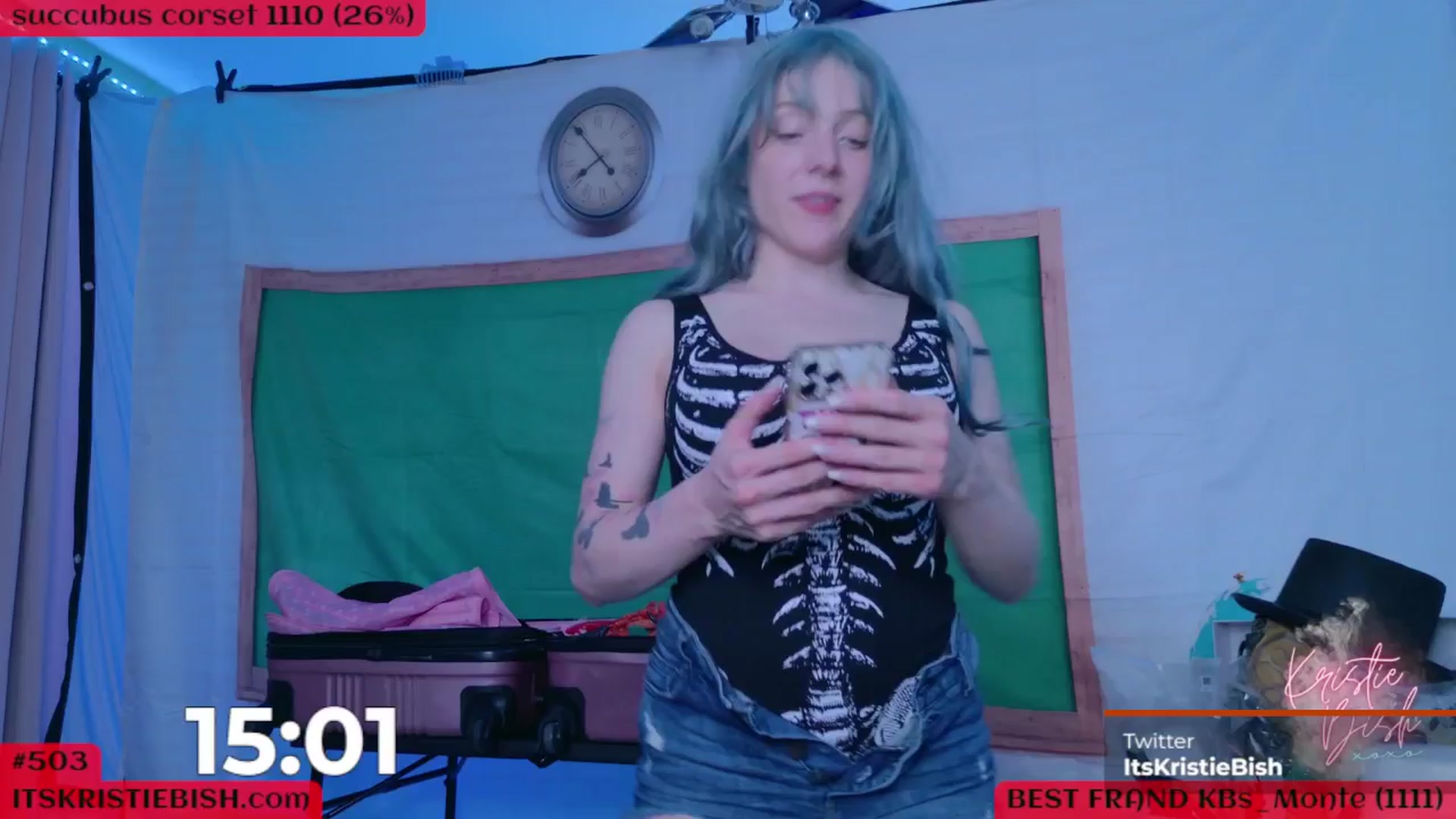 Gallery image thumbnail from KristieBish's myfreecams stream on, 08/22/2024, 06:06 image 14 of 20