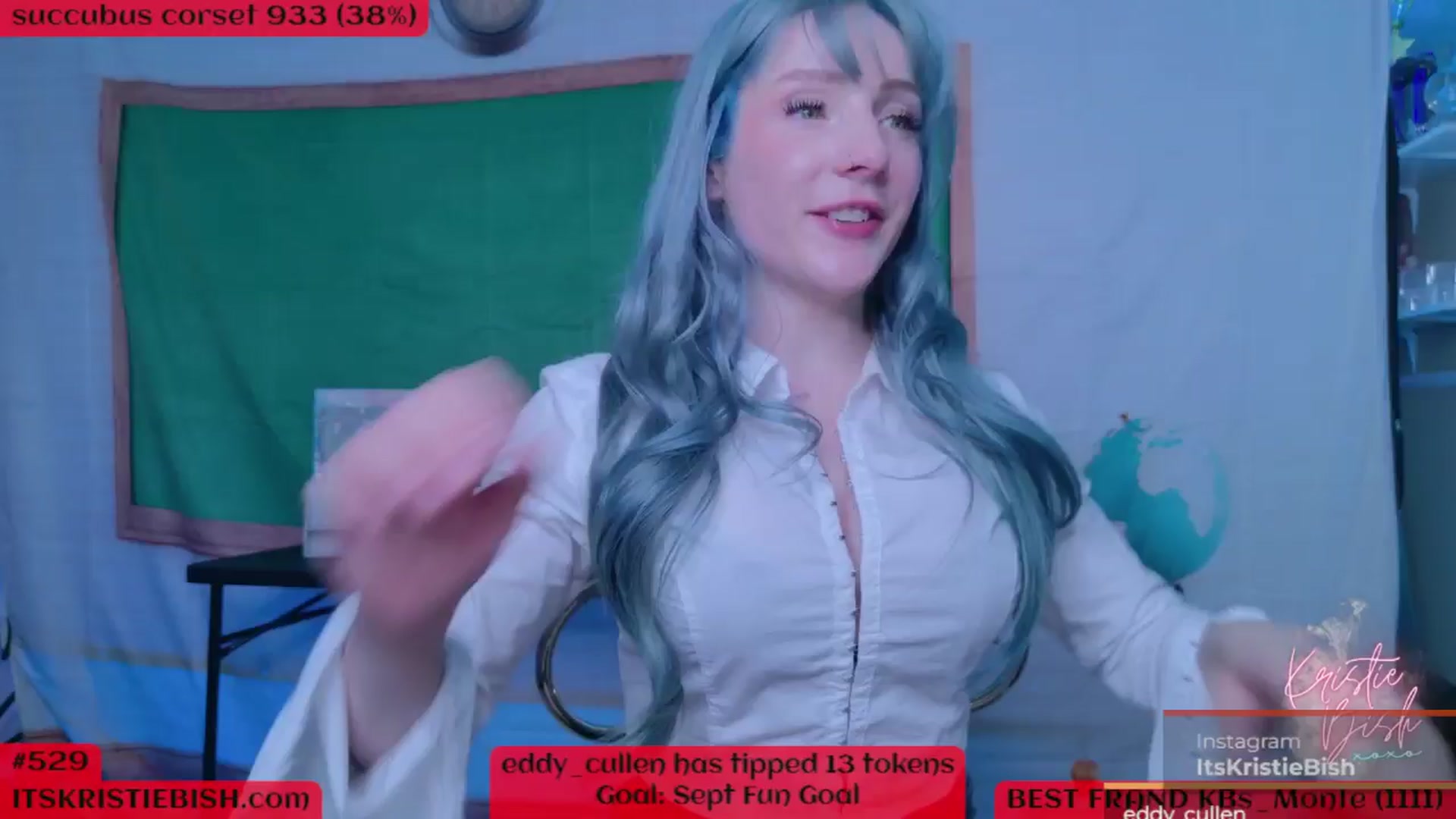 Gallery image thumbnail from KristieBish's myfreecams stream on, 08/23/2024, 03:30 image 16 of 20