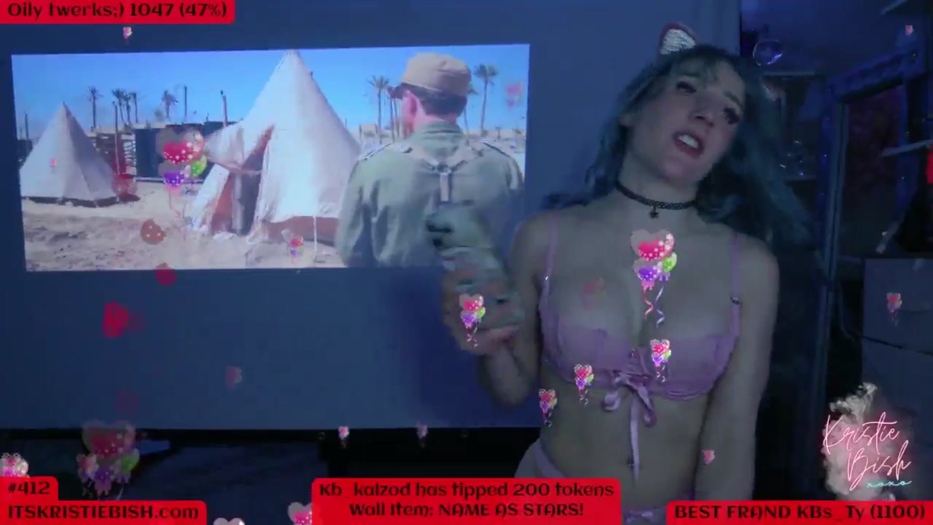 Gallery image thumbnail from KristieBish's myfreecams stream on, 08/24/2024, 06:29 image 12 of 20