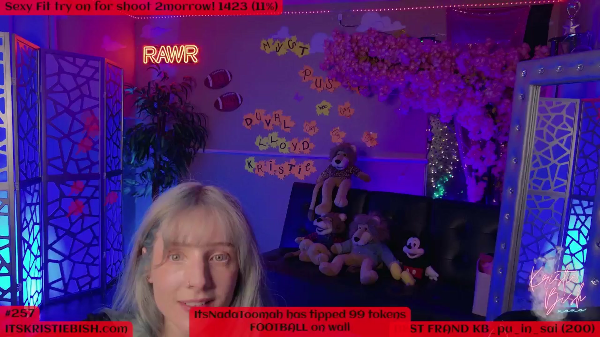 Gallery image thumbnail from KristieBish's myfreecams stream on, 09/02/2024, 04:13 image 19 of 20