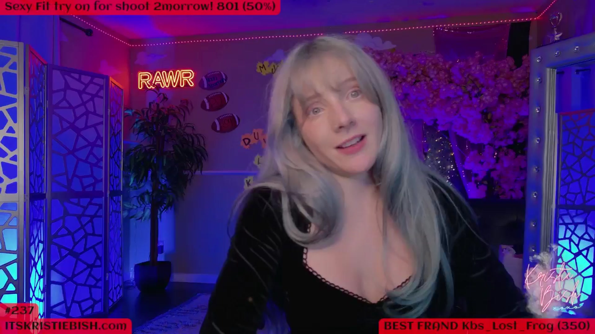 Gallery image thumbnail from KristieBish's myfreecams stream on, 09/02/2024, 06:00 image 8 of 20