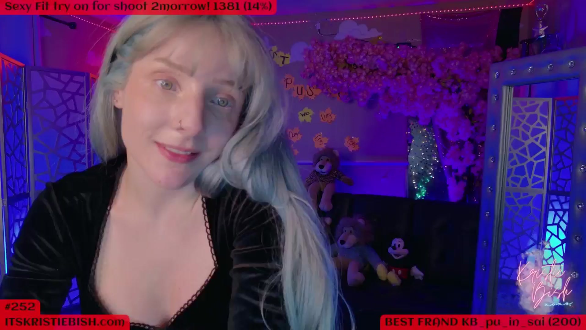Gallery image thumbnail from KristieBish's myfreecams stream on, 09/02/2024, 06:00 image 4 of 20