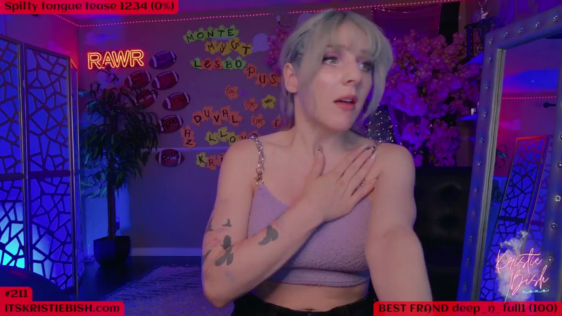 Gallery image thumbnail from KristieBish's myfreecams stream on, 09/04/2024, 03:36 image 5 of 20