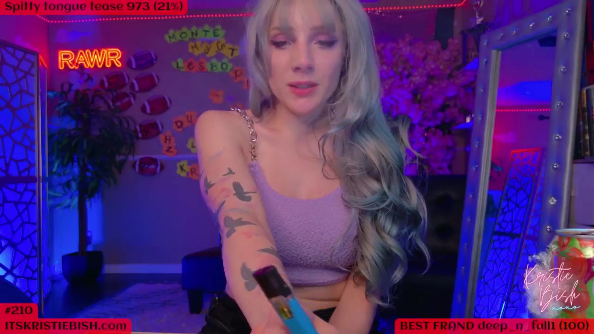 Gallery image thumbnail from KristieBish's myfreecams stream on, 09/04/2024, 05:00 image 5 of 20