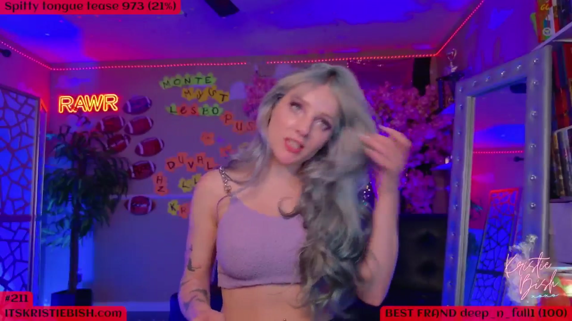 Gallery image thumbnail from KristieBish's myfreecams stream on, 09/04/2024, 05:00 image 7 of 20