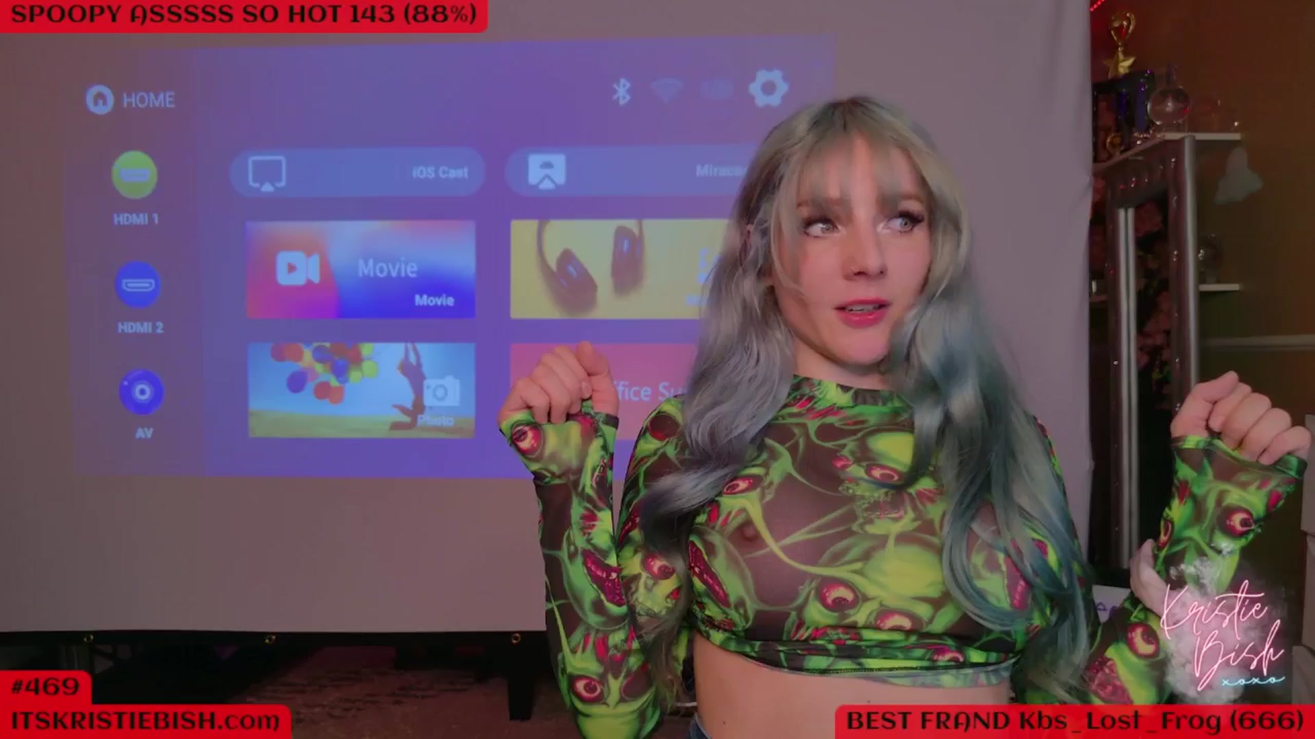 Gallery image thumbnail from KristieBish's myfreecams stream on, 09/08/2024, 04:55 image 2 of 20