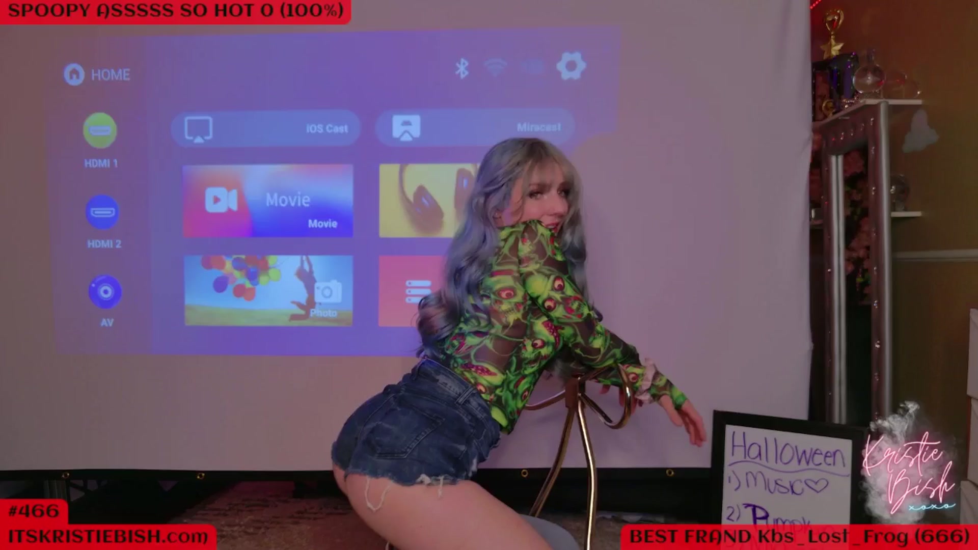 Gallery image thumbnail from KristieBish's myfreecams stream on, 09/08/2024, 04:55 image 3 of 20