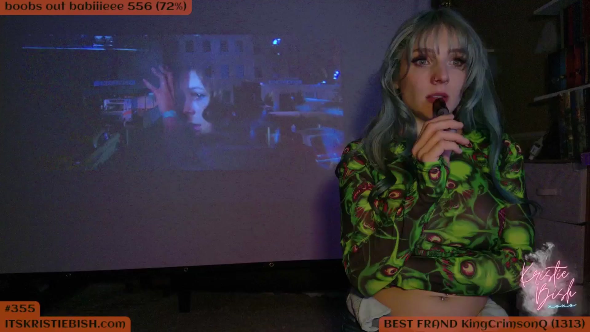 Gallery image thumbnail from KristieBish's myfreecams stream on, 09/08/2024, 08:02 image 15 of 20