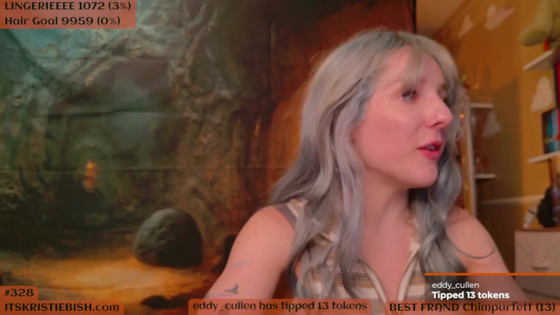 Gallery image thumbnail from KristieBish's myfreecams stream on, 09/10/2024, 03:28 image 12 of 20