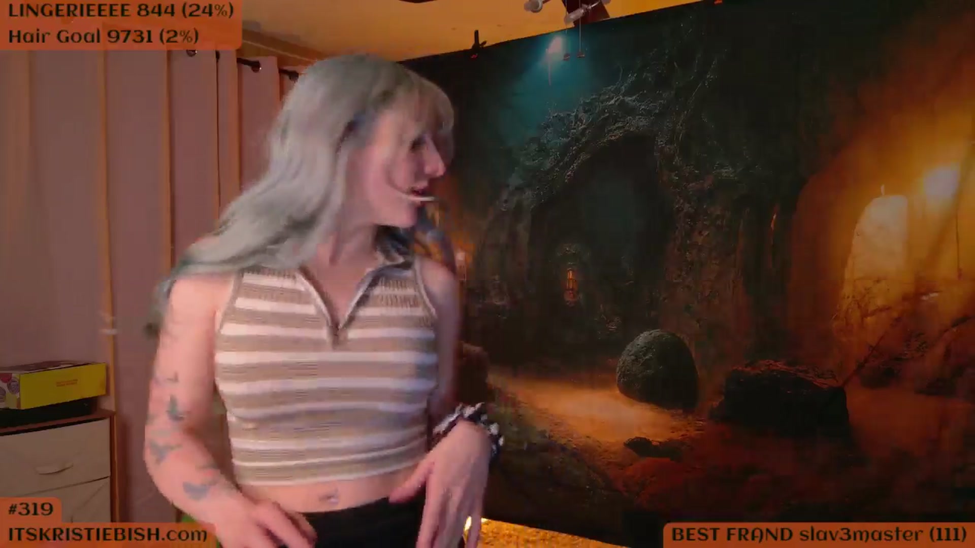 Gallery image thumbnail from KristieBish's myfreecams stream on, 09/10/2024, 04:09 image 11 of 20