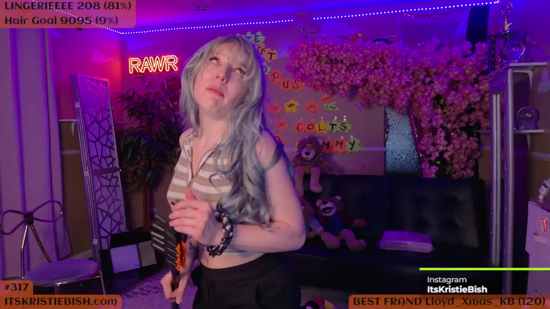 Gallery image thumbnail from KristieBish's myfreecams stream on, 09/10/2024, 04:34 image 9 of 20
