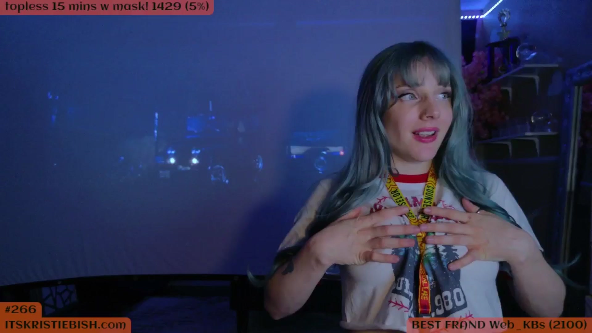 Gallery image thumbnail from KristieBish's myfreecams stream on, 09/13/2024, 04:53 image 9 of 20