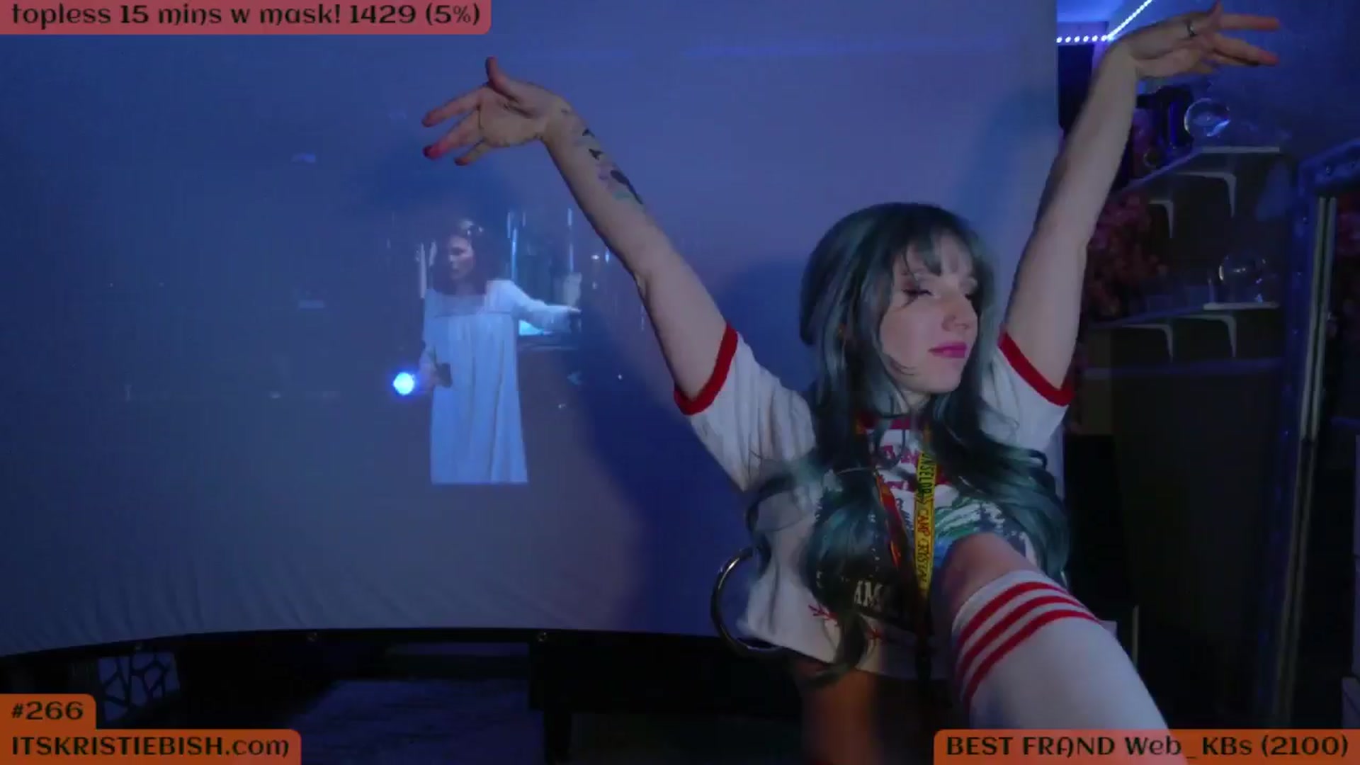 Gallery image thumbnail from KristieBish's myfreecams stream on, 09/13/2024, 04:53 image 14 of 20