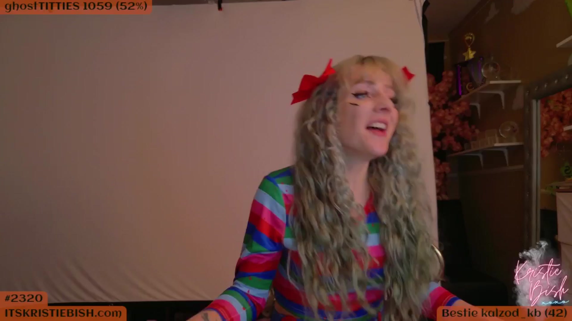 Gallery image thumbnail from KristieBish's myfreecams stream on, 10/03/2024, 04:47 image 5 of 20