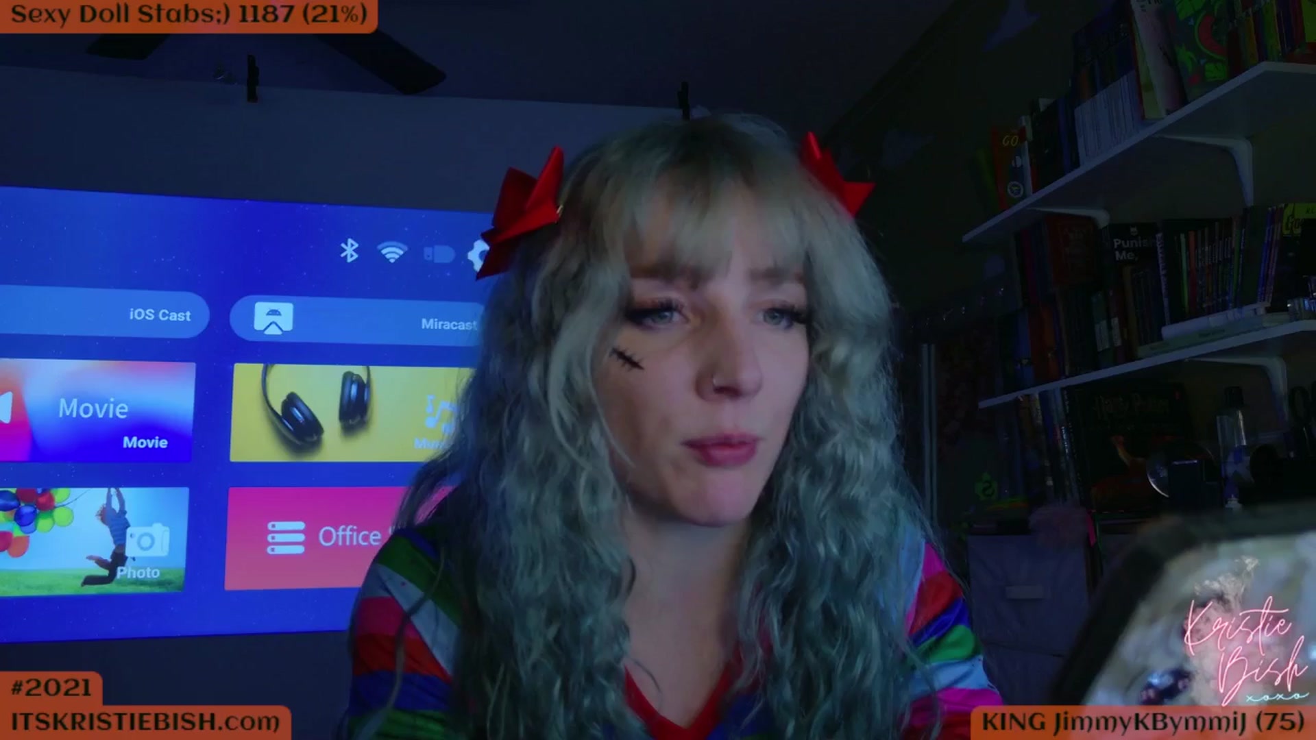 Gallery image thumbnail from KristieBish's myfreecams stream on, 10/03/2024, 04:47 image 8 of 20